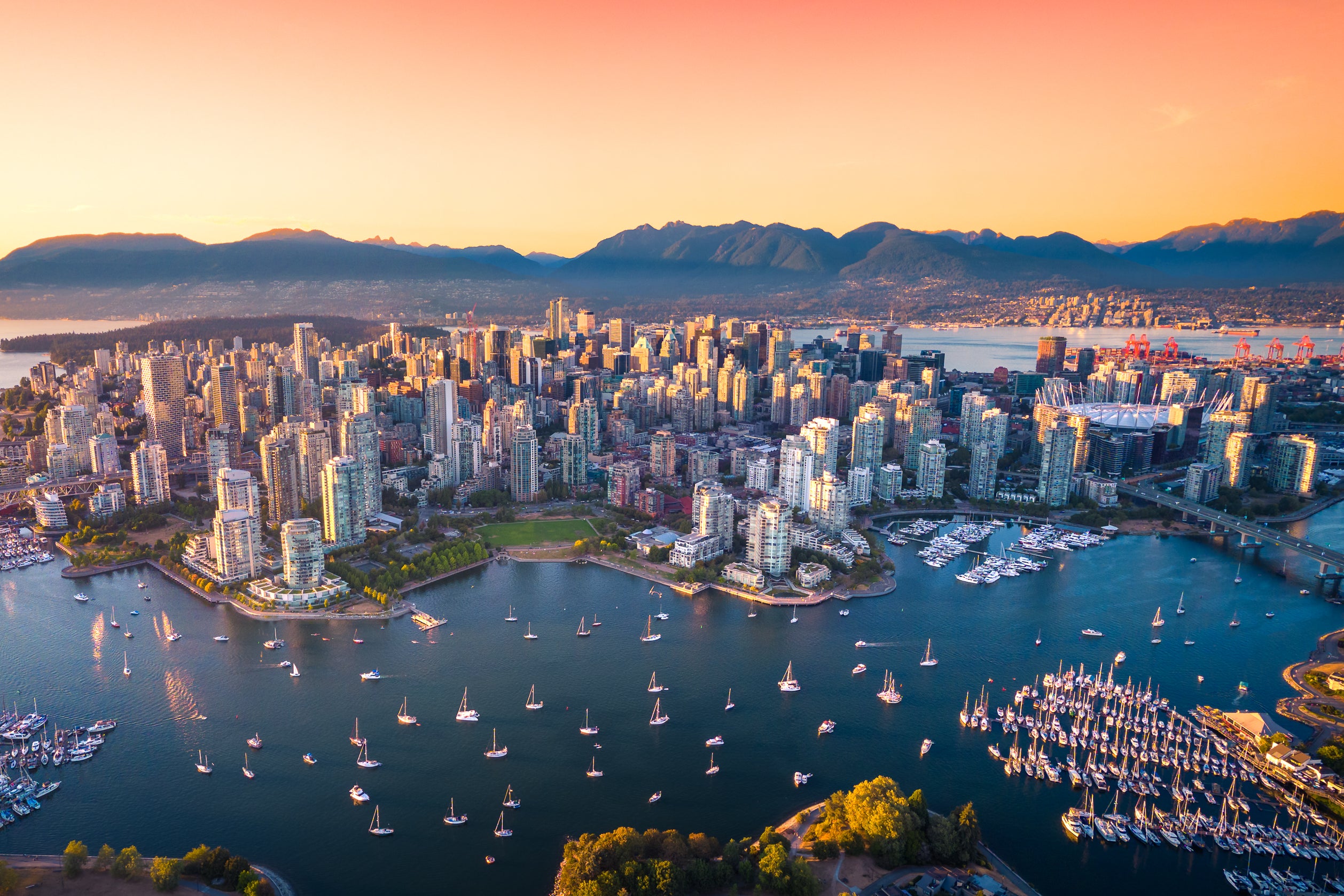 Vancouver has an outdoorsy vibe thanks to its scenic setting (Getty Images/iStockphoto)