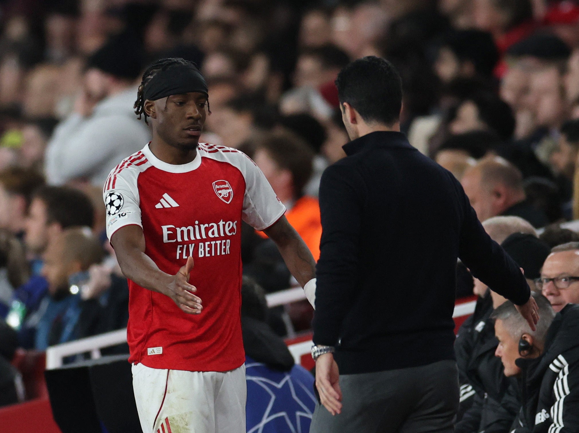 Mikel Arteta offers Arsenal injury updates on Bukayo Saka, Noni Madueke, Jurrien Timber and more