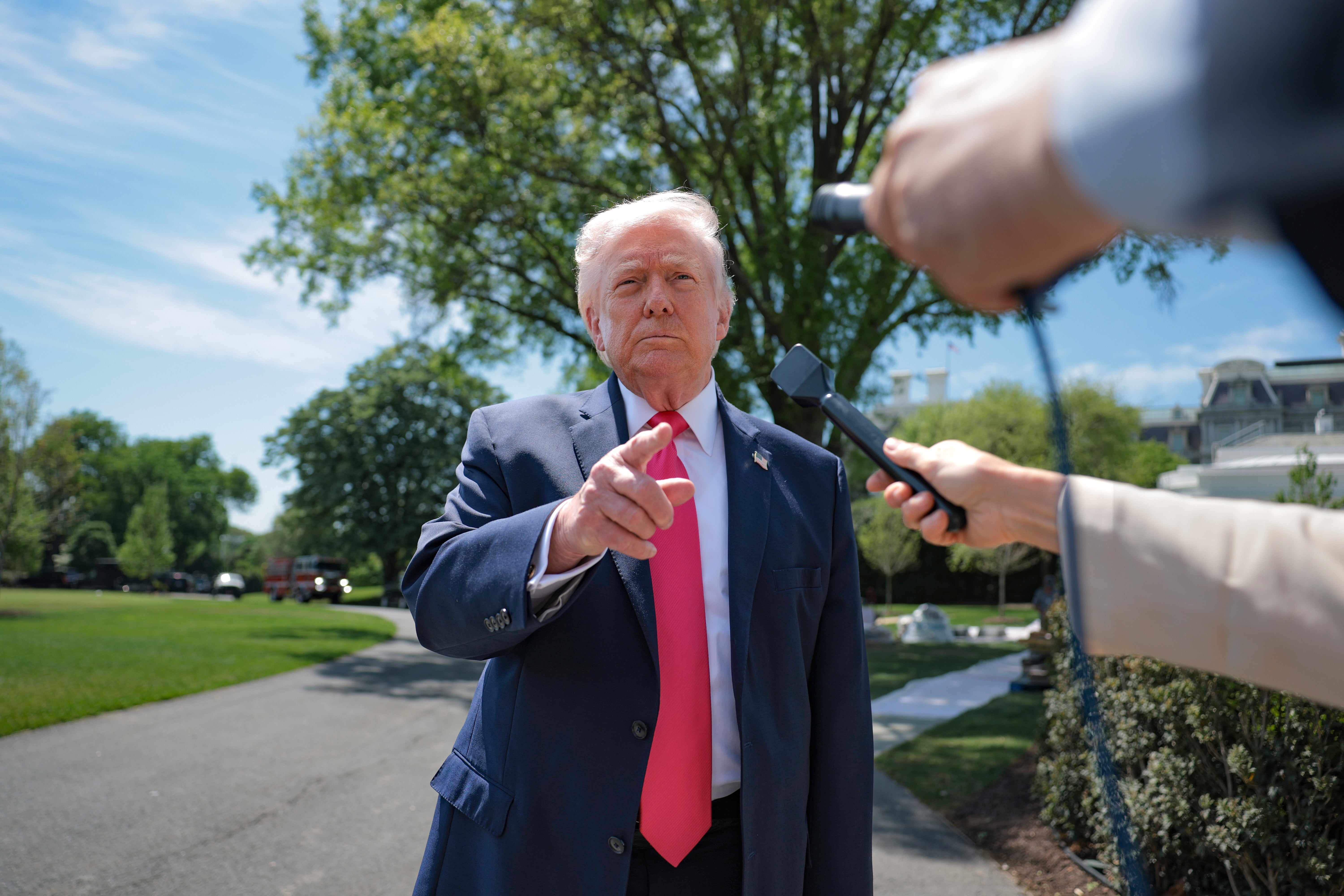 President Donald Trump claims Epstein’s ‘victims or whatever’ have ‘refused’ to testify under oath despite survivors repeatedly urging federal investigators to speak with them