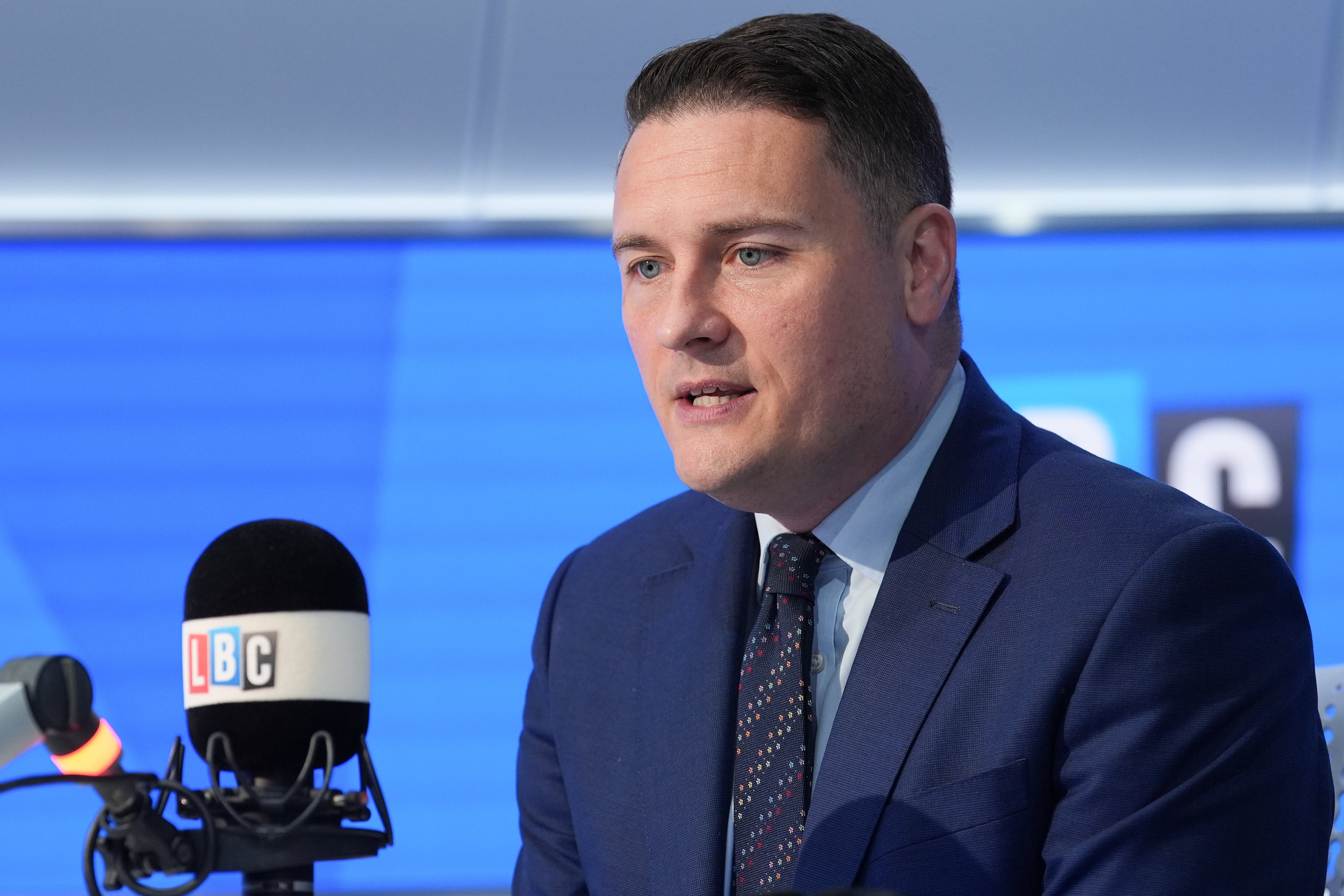 Wes Streeting told LBC: 