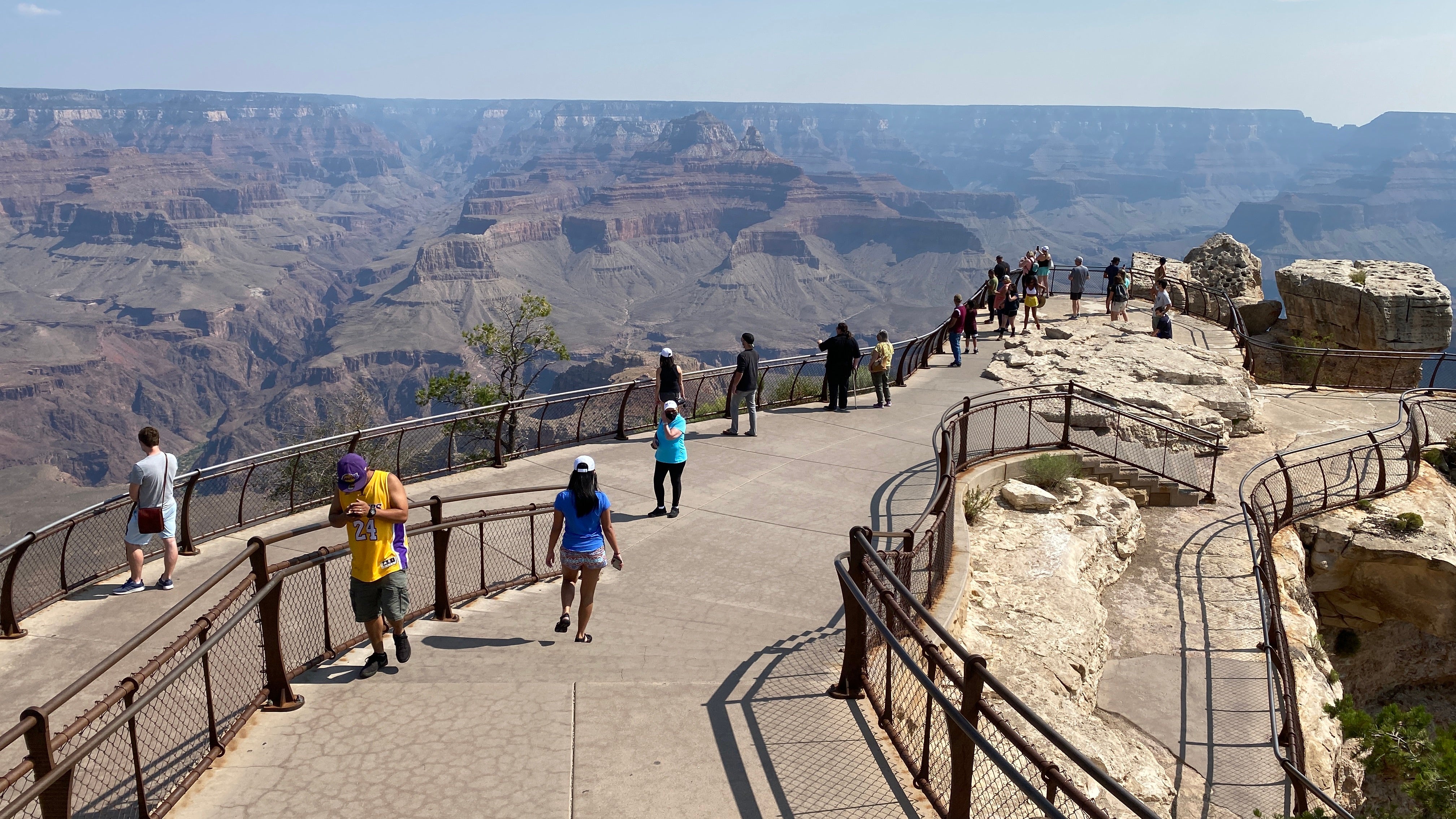 The Grand Canyon only stretches over 277 miles. Whereas, the Colorado River spans over 1,400 miles