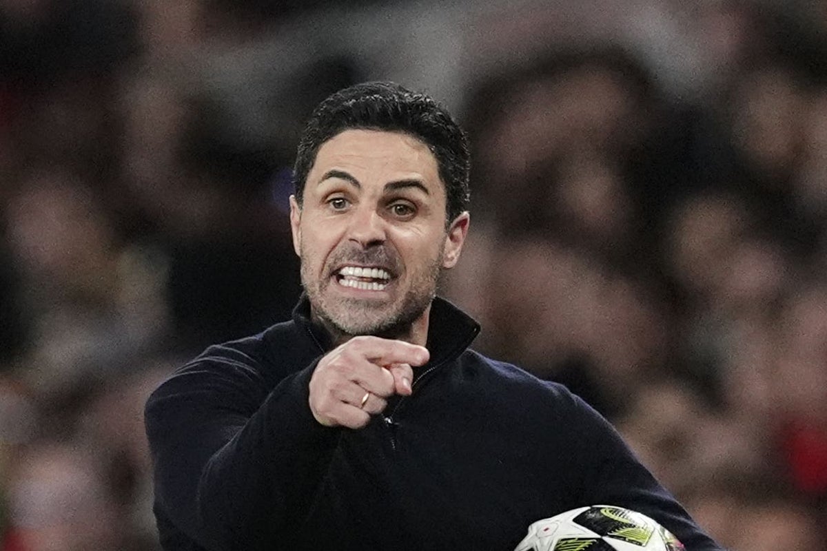 Arsenal boss Mikel Arteta won&rsquo;t waste &lsquo;one second&rsquo; planning for draw at Man City