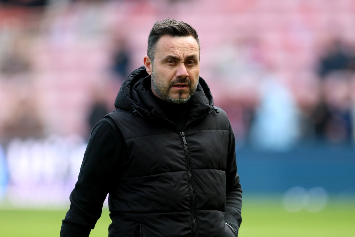 Roberto De Zerbi says dinner is on him if Tottenham secure Premier League survival