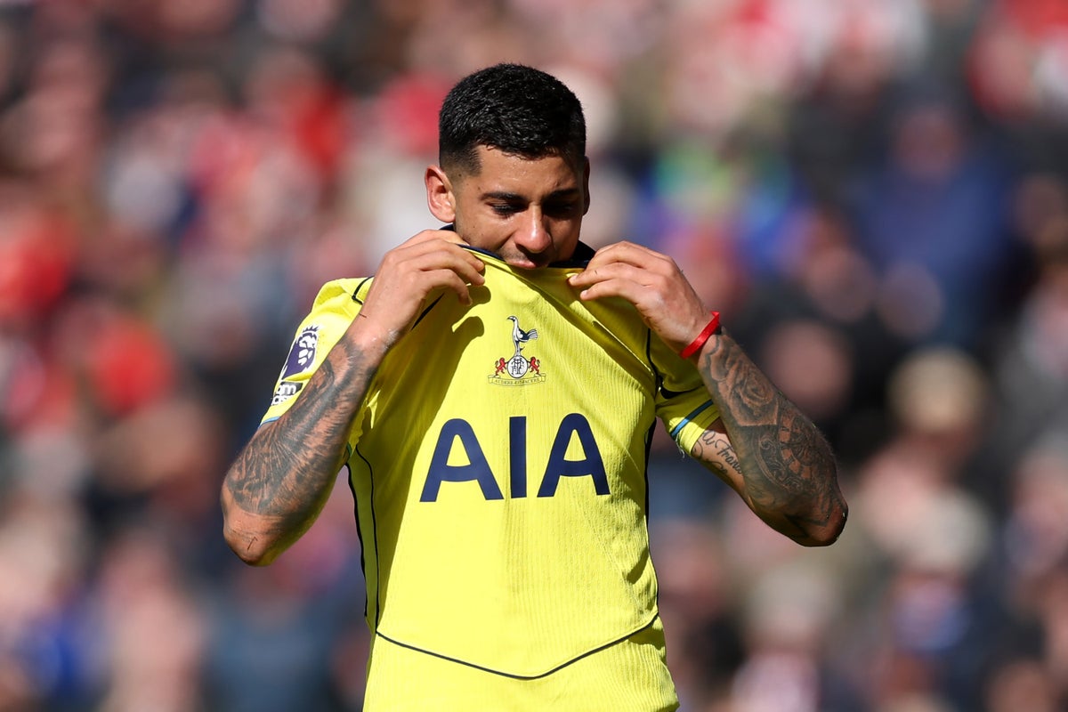 Tottenham captain Cristian Romero sparks fan fury by flying to Argentina before relegation decider