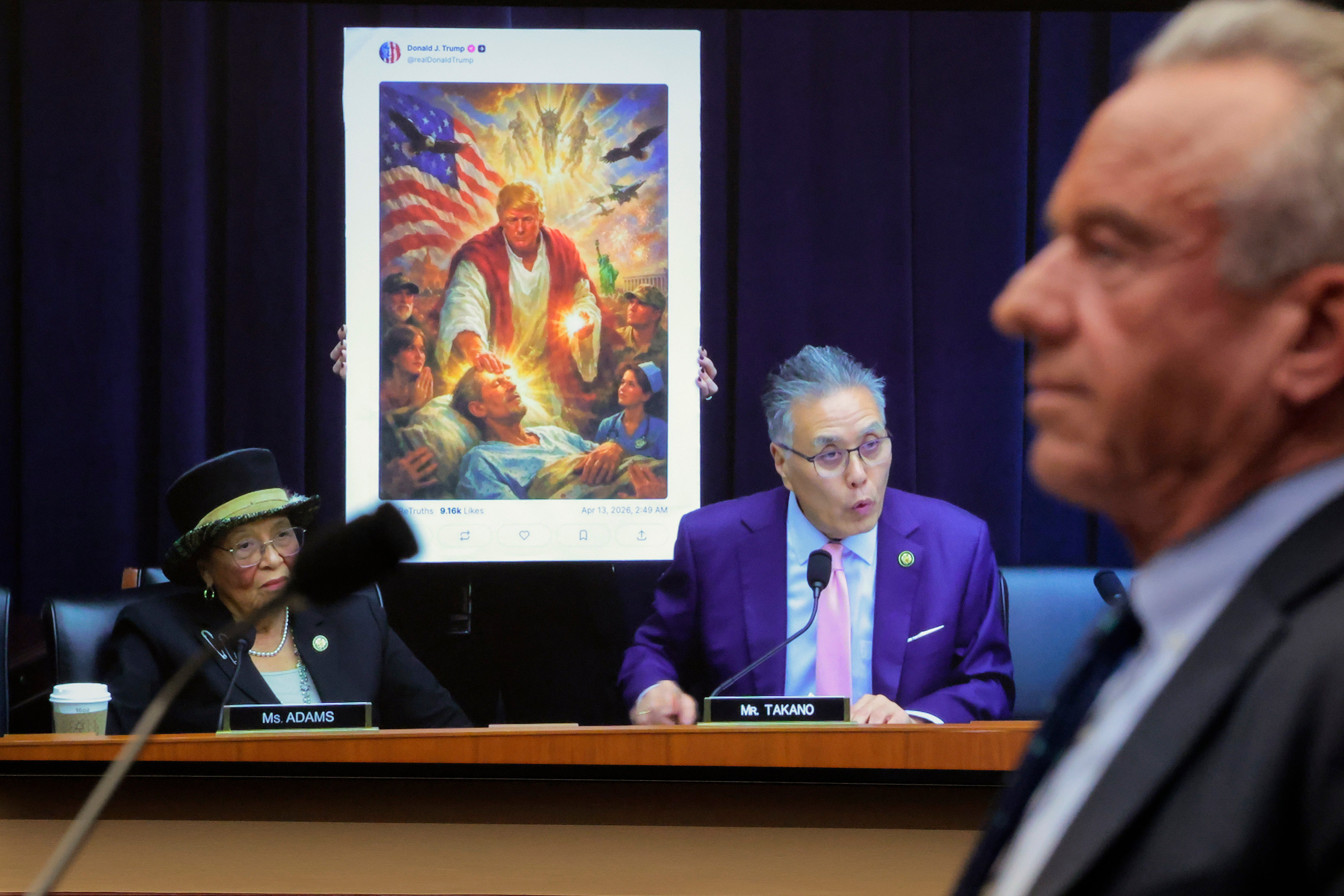 House Democrats are calling on the White House to perform a mental exam of the president and share results with Congress, which Kennedy said he ‘absolutely’ does not support