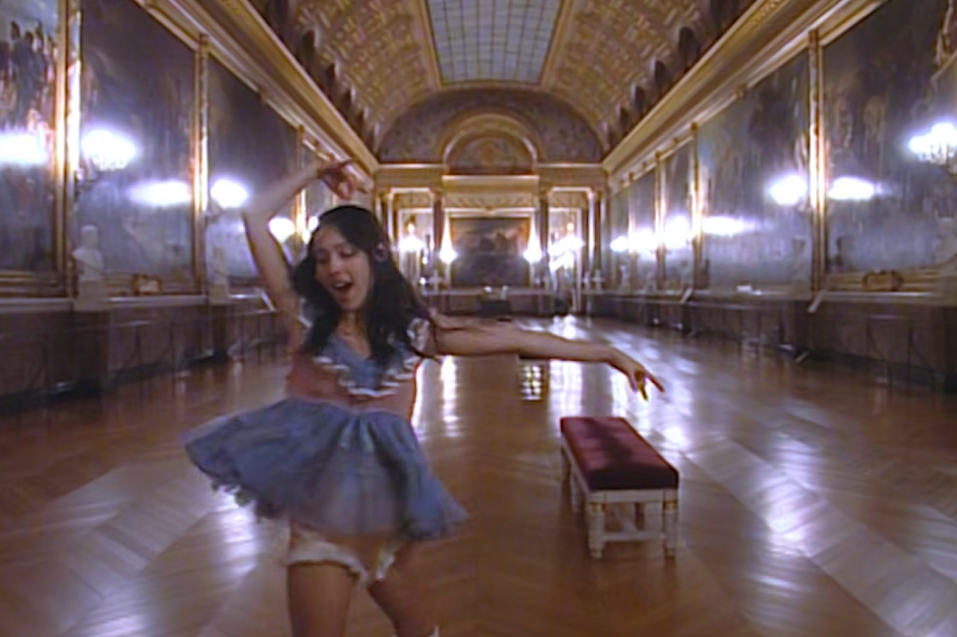 Olivia Rodrigo in the music video for ‘Drop Dead’