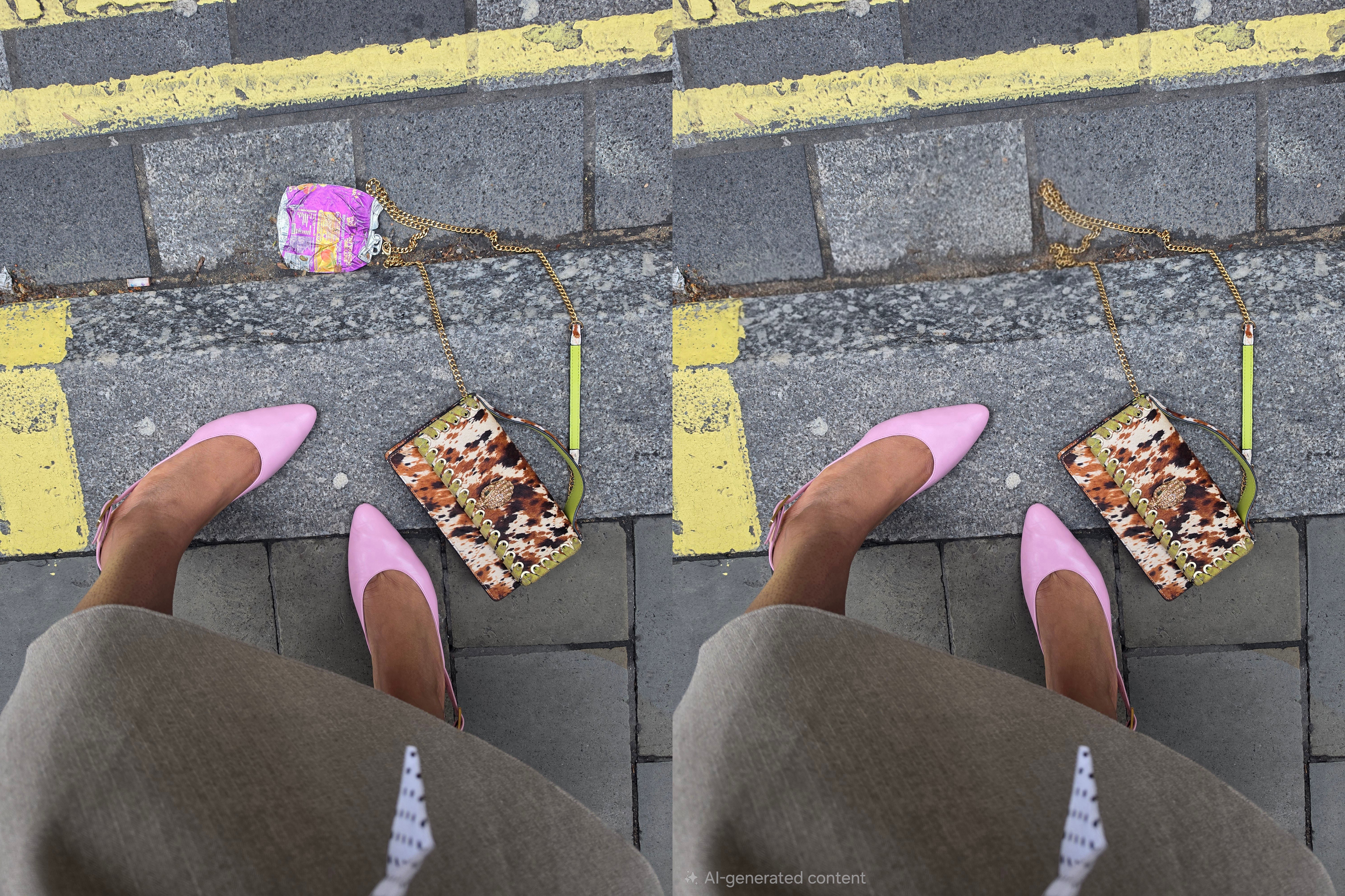 Tools like Photo Assist† use AI to quickly remove unwanted elements within an image