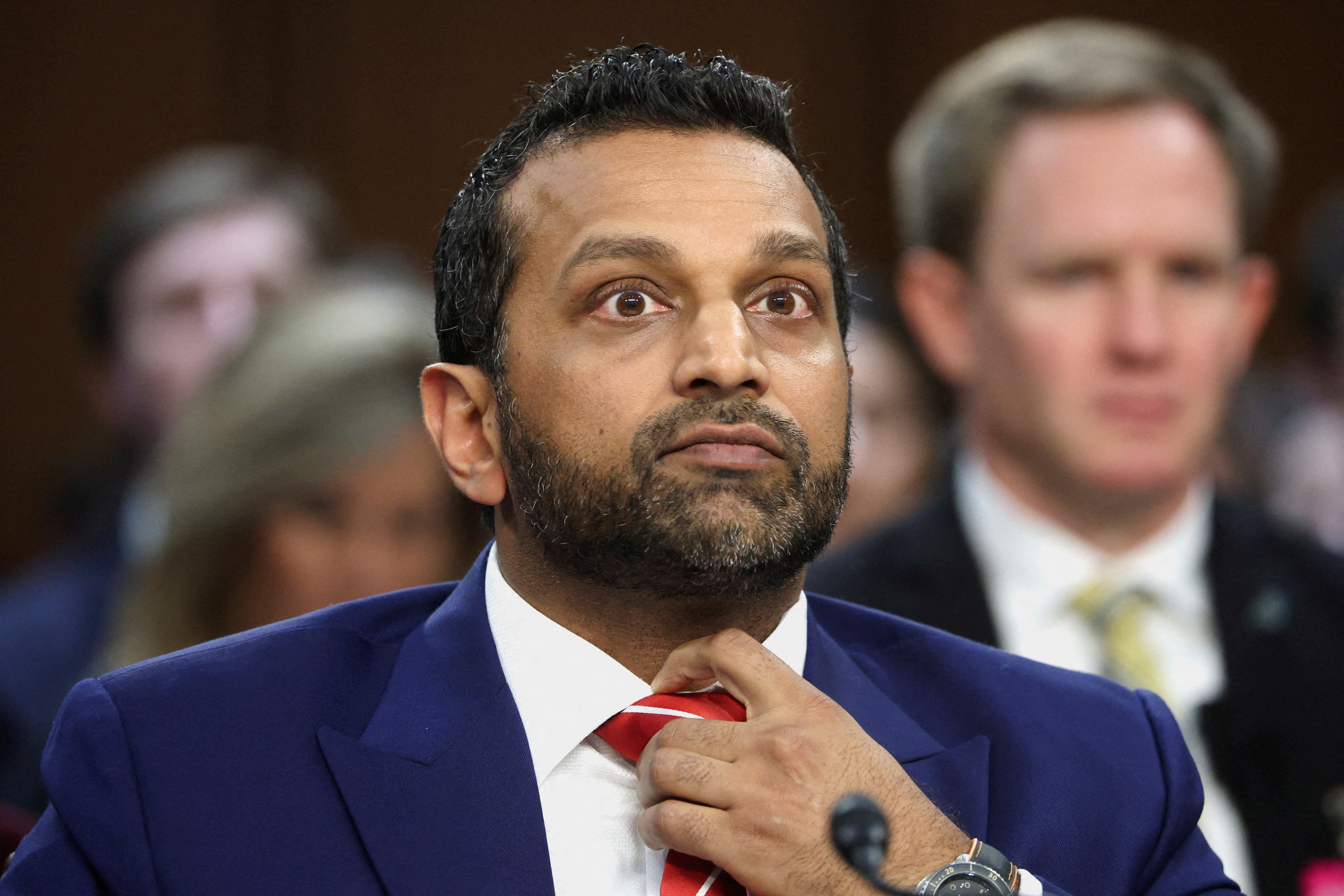 FBI Director Kash Patel is reportedly consumed with paranoia he will be fired and drinks excessively, according to a bombshell magazine profile, whose reporting he has called entirely false