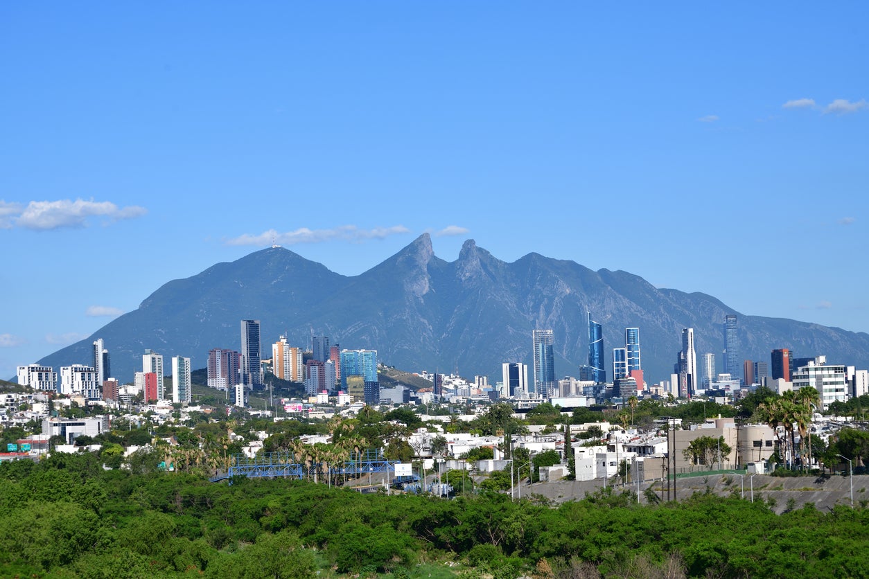 Monterrey’s skyline reafches up towards stunning mountain peaks (Getty Images)
