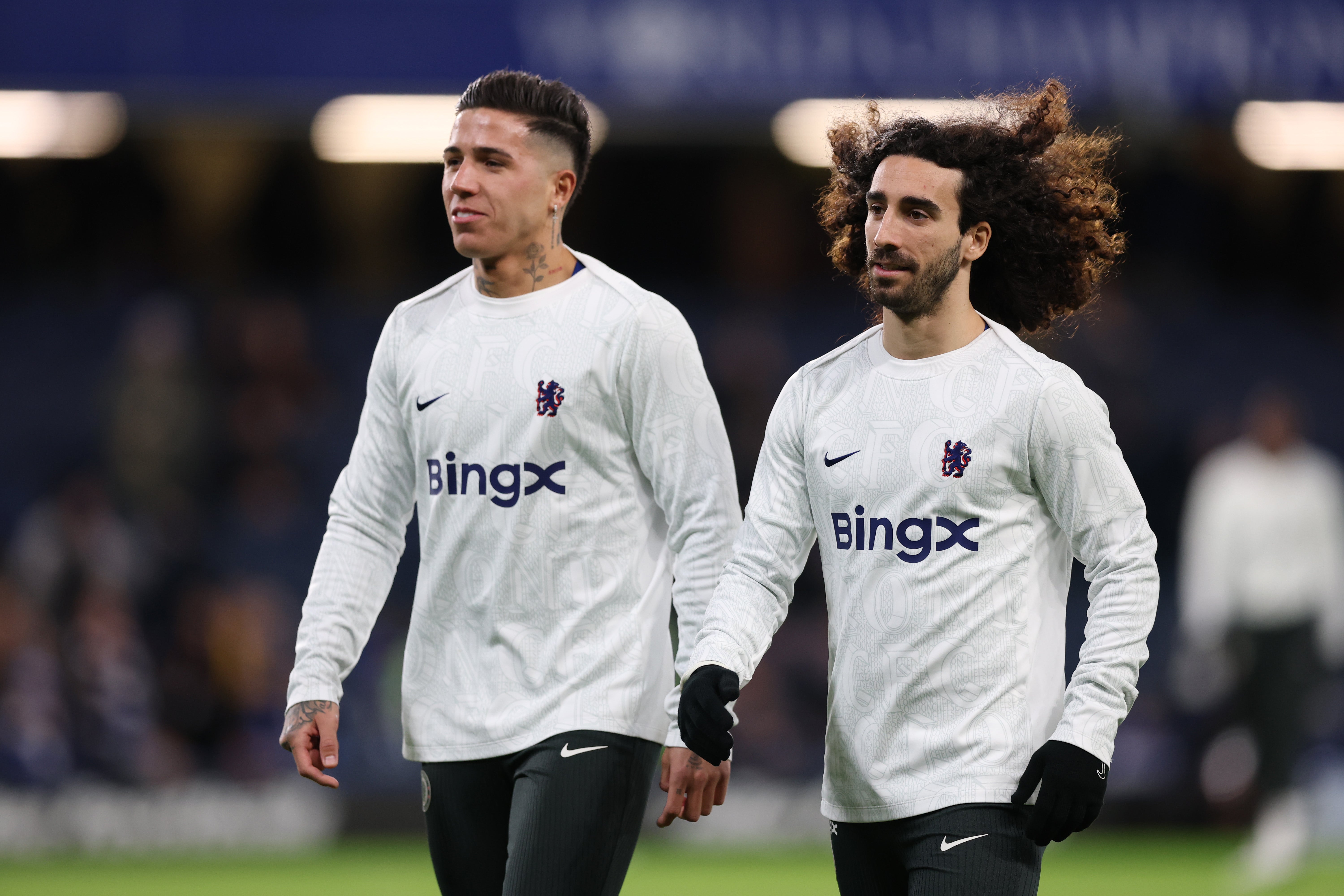 Enzo Fernandez (left) and Marc Cucurella have both questioned the Chelsea project they are involved in