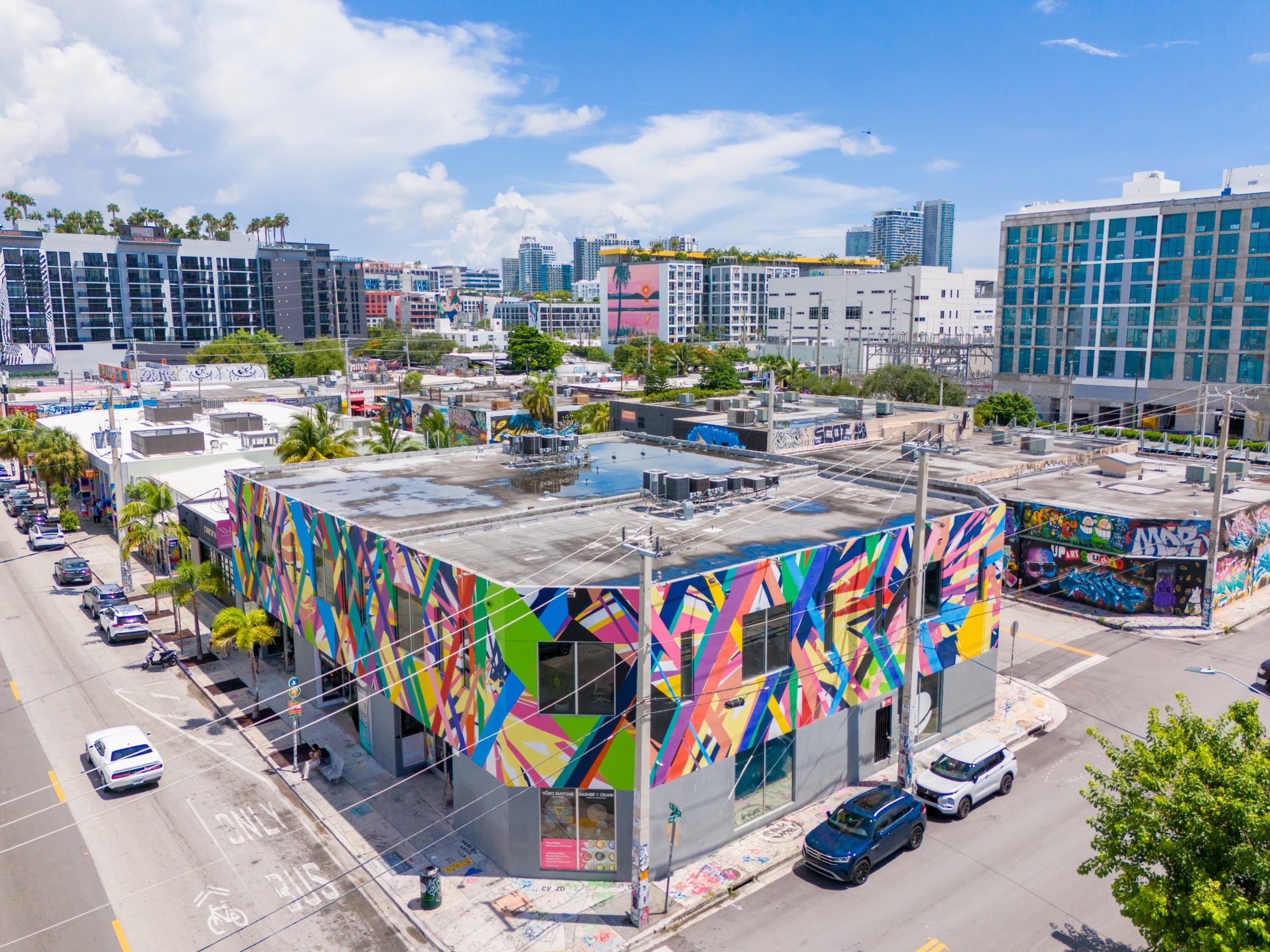 Wynwood is one of Miami's most vibrant neighborhoods, akin to an open air art gallery