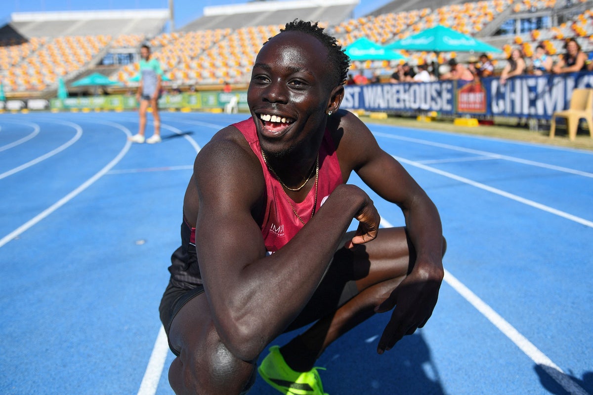 Gout Gout powers to Australian junior 100m title