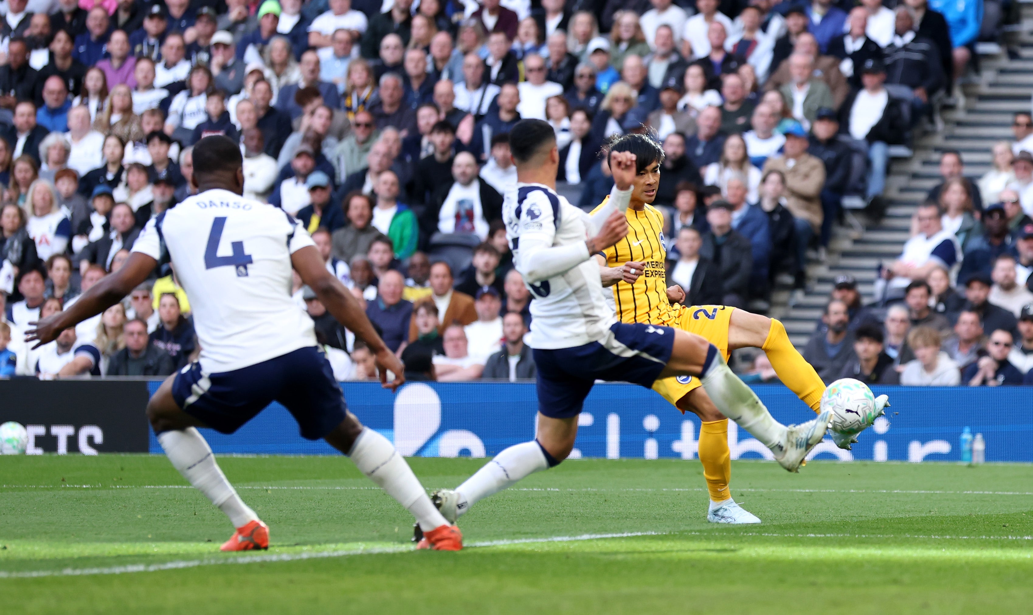 Kaoru Mitoma scored the first equaliser