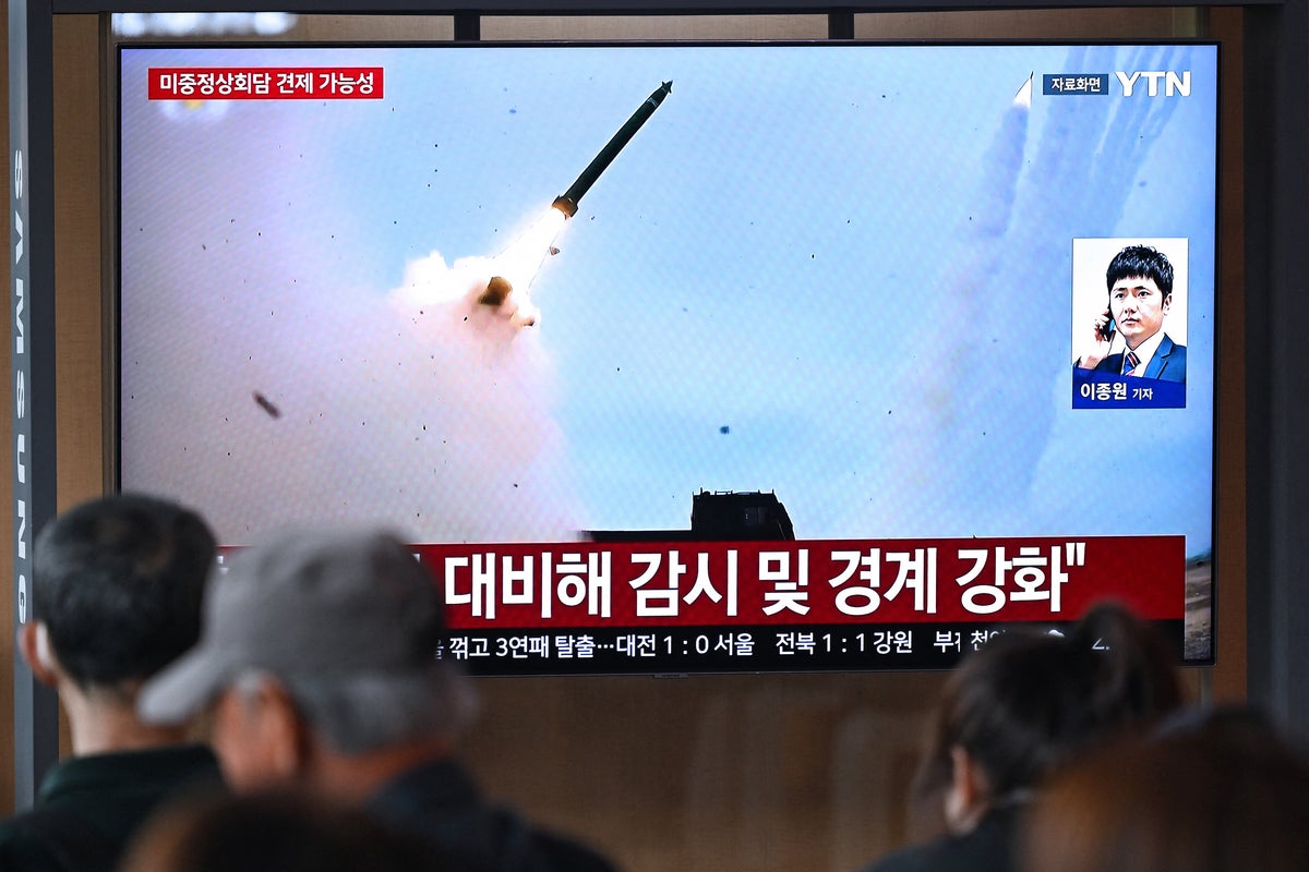North Korea launches ballistic missiles for fourth time this month