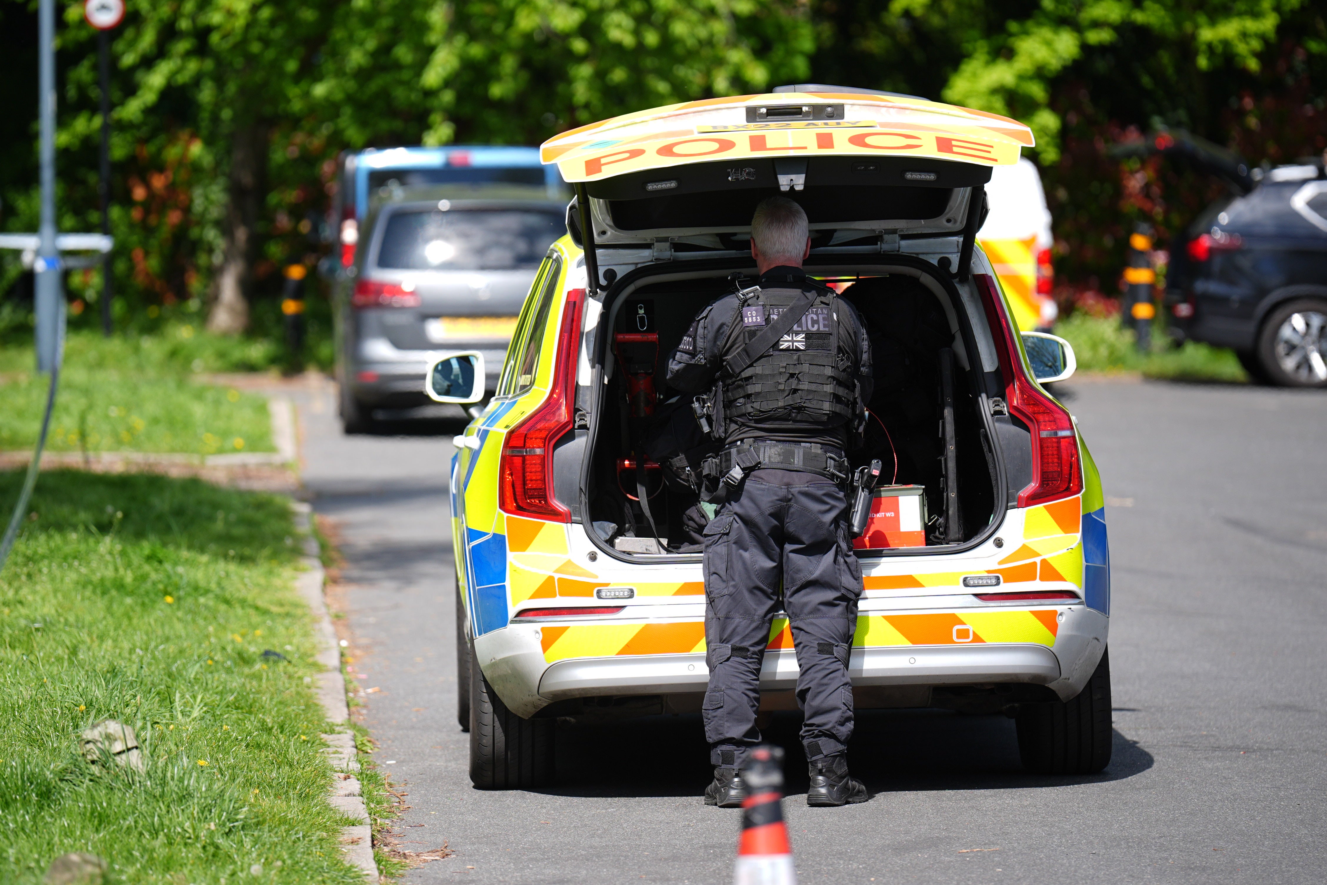 A firearms officer attempted arson outside the Kenton United Synagogue in Harrow, north-west London, during the night, causing minor smoke damage to the inner room but no injuries or serious structural damage.