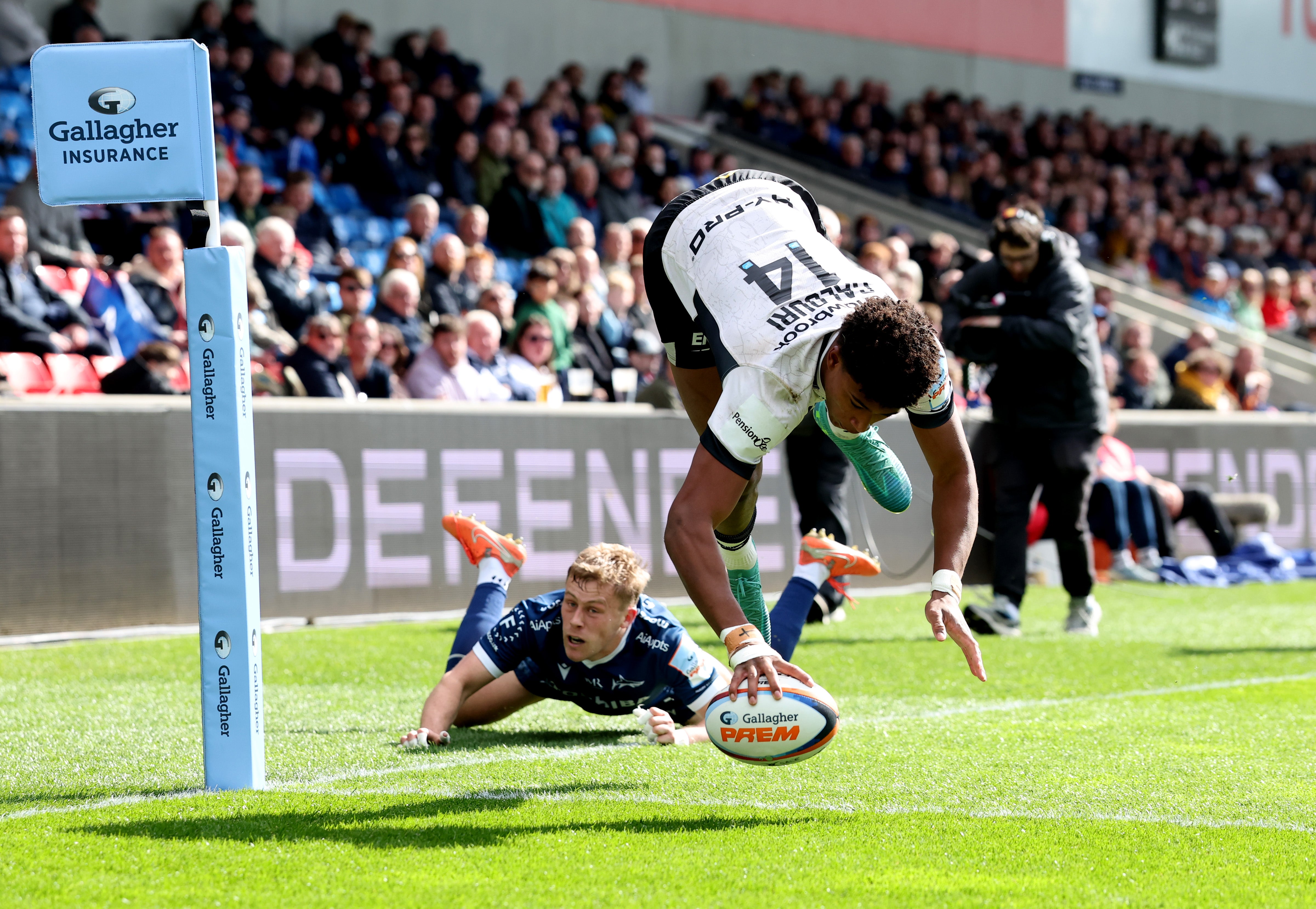 Caluori produced a couple of spectacular finishes