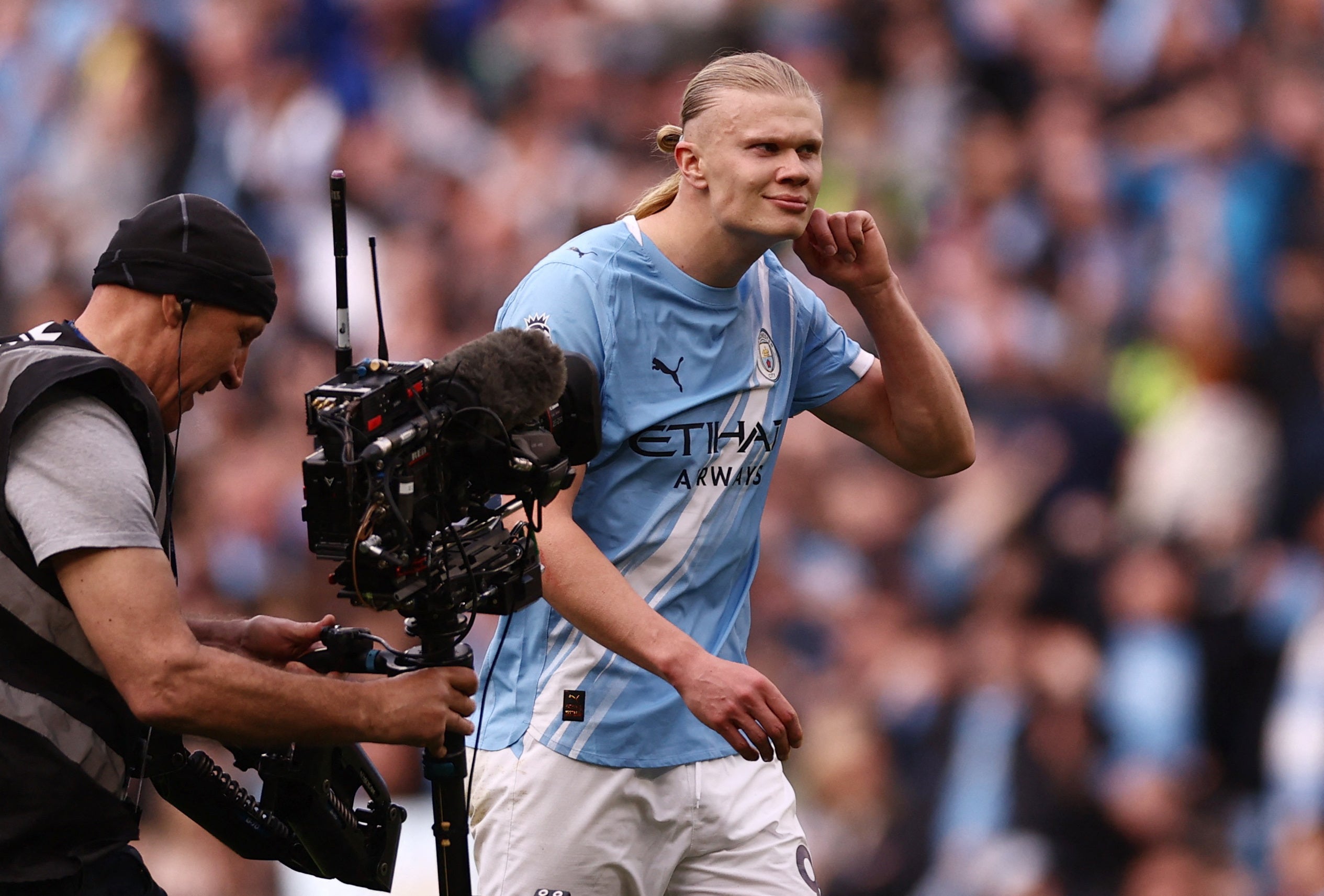 Haaland picked the perfect moment to score a crucial goal once again