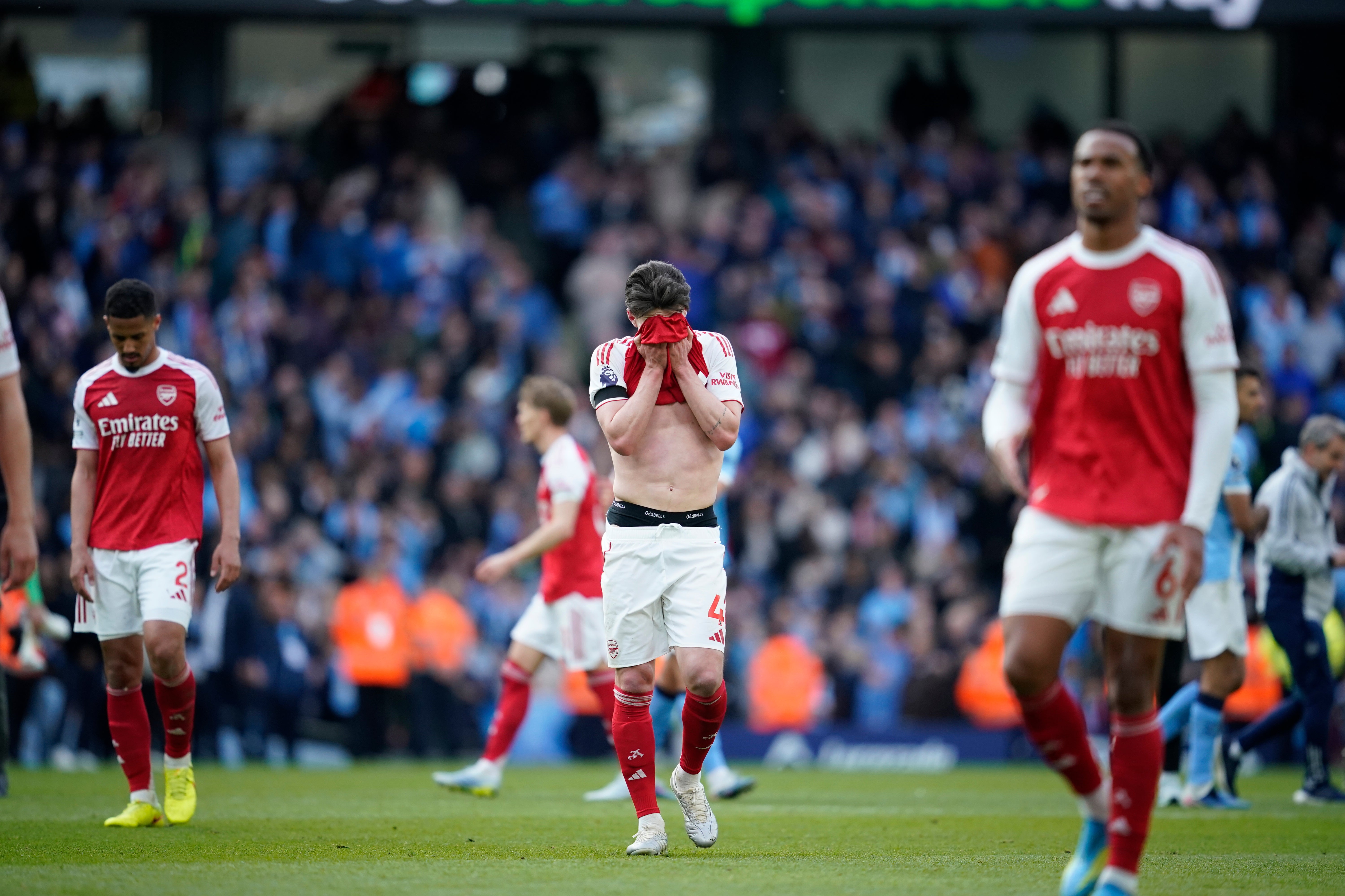 Arsenal must find a way to pick themselves up from defeat