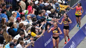 Boston Marathon Crowd Scientist Athletics
