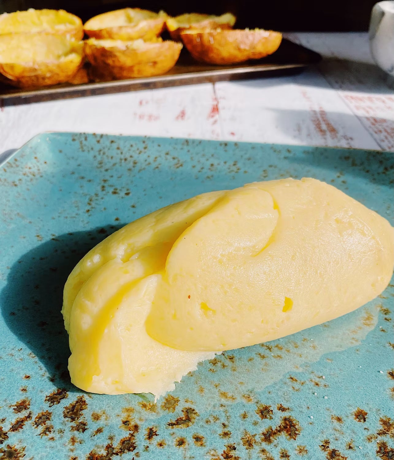 Comfort food still has a place outside – rich, silky mash for cooler evenings