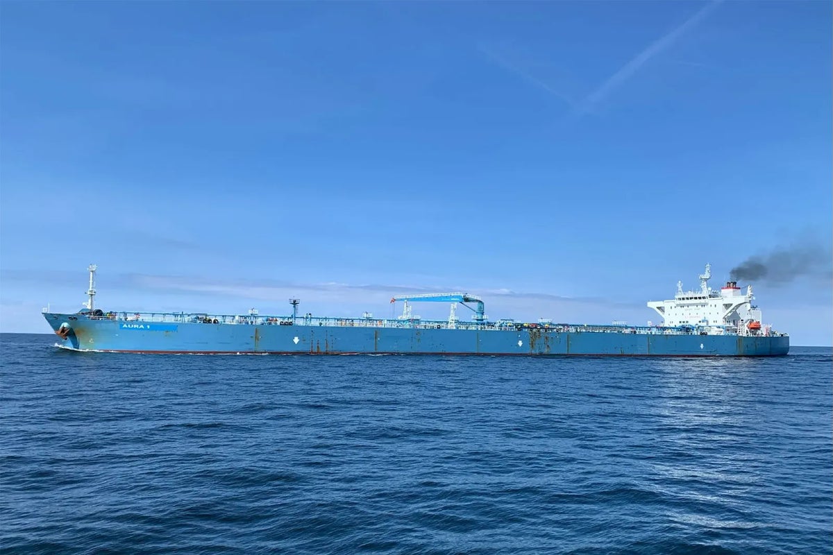 Two Russian shadow fleet tankers spotted crossing British waters