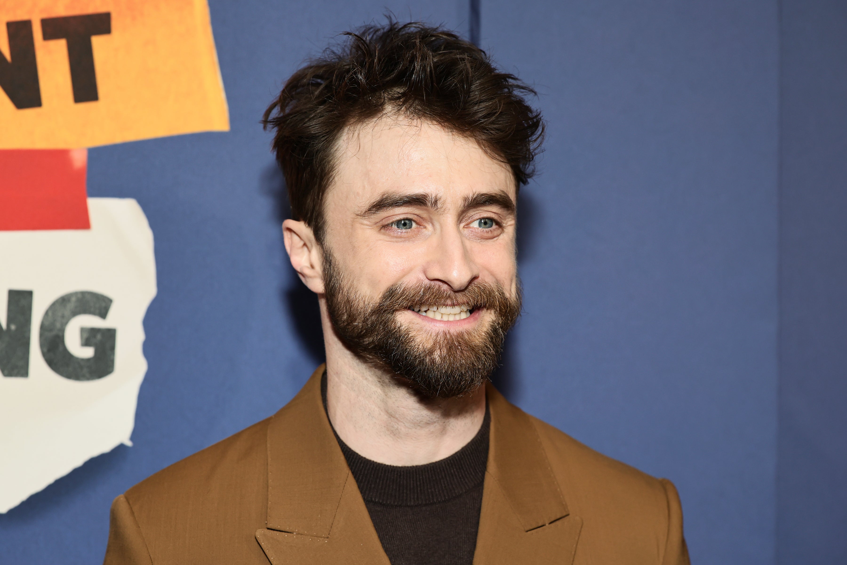 Daniel Radcliffe during ‘Every Brilliant Thing’ opening night (Getty)