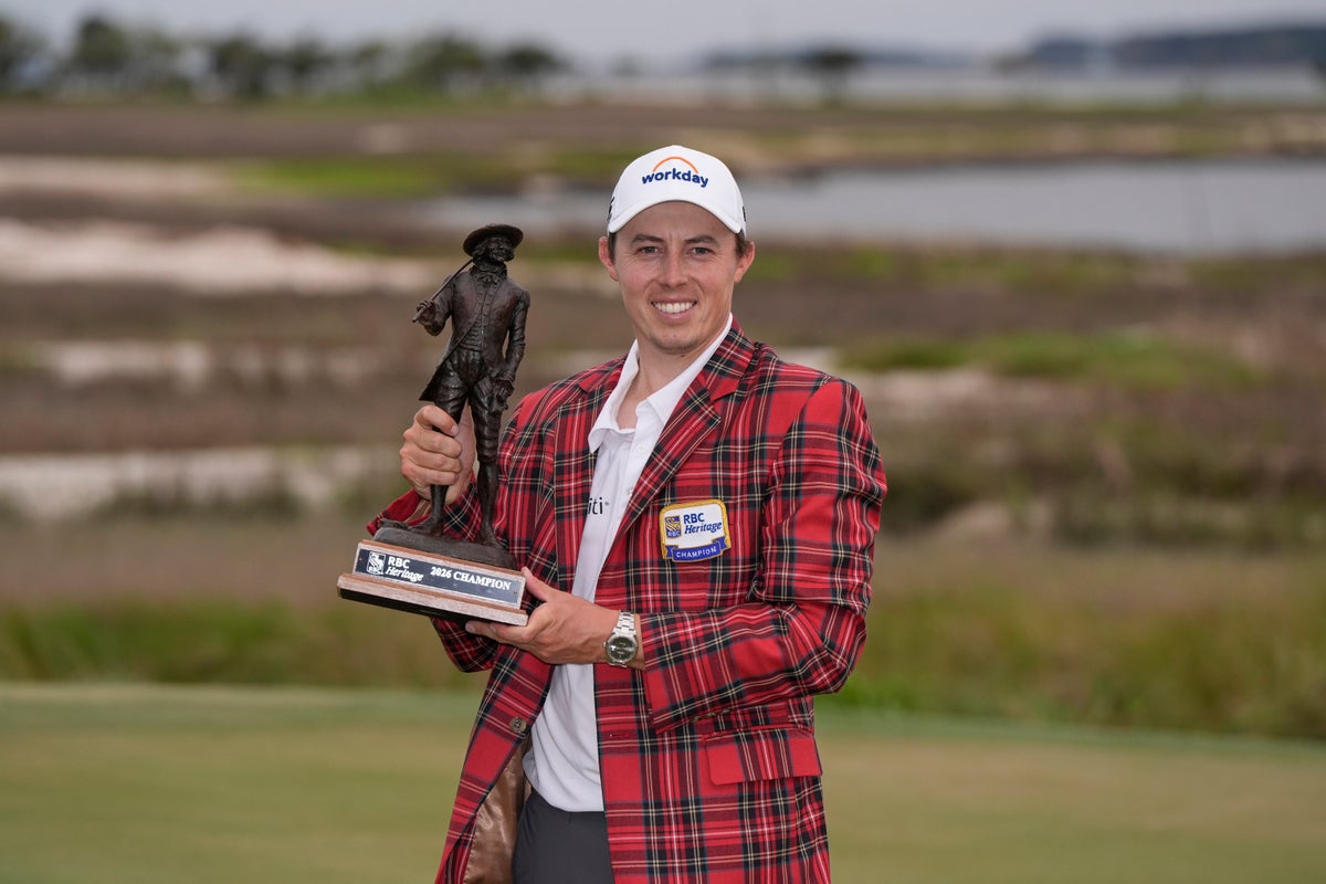 RBC Heritage prize money: How much did Matt Fitzpatrick earn after playoff win?