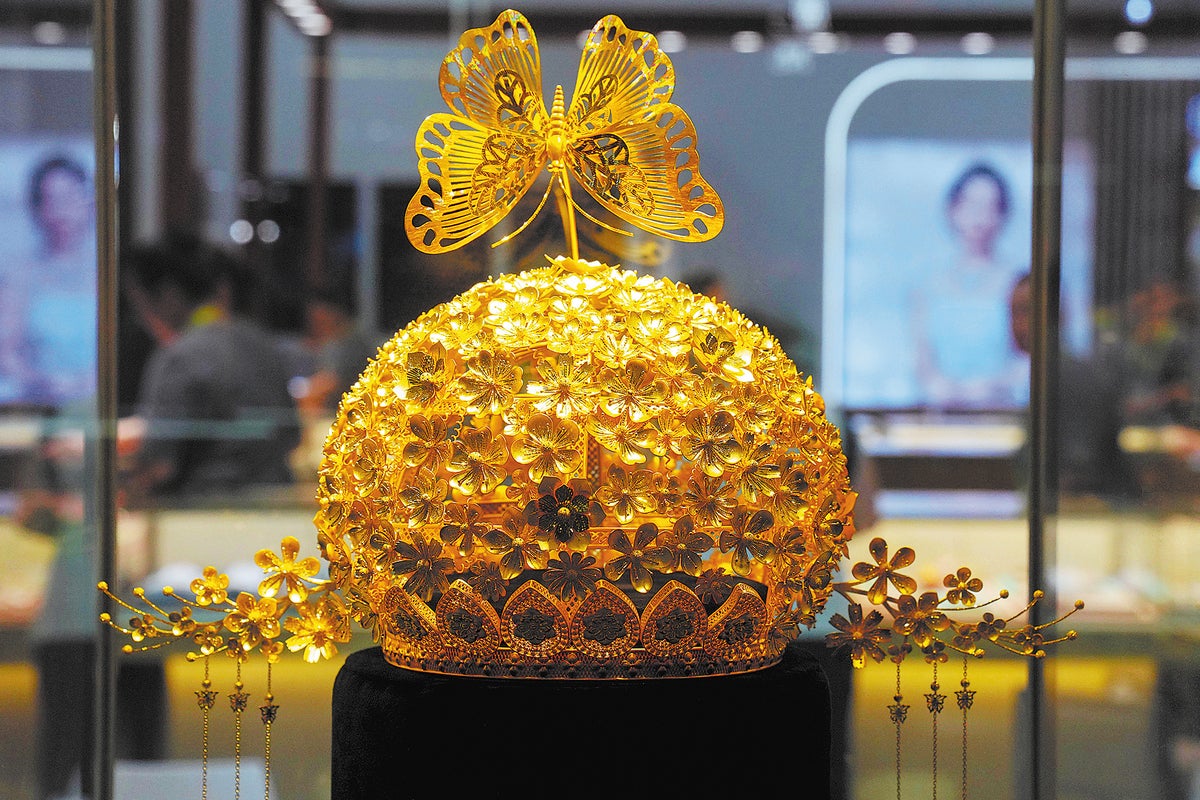 Appeal of Chinese-style gold jewellery soars