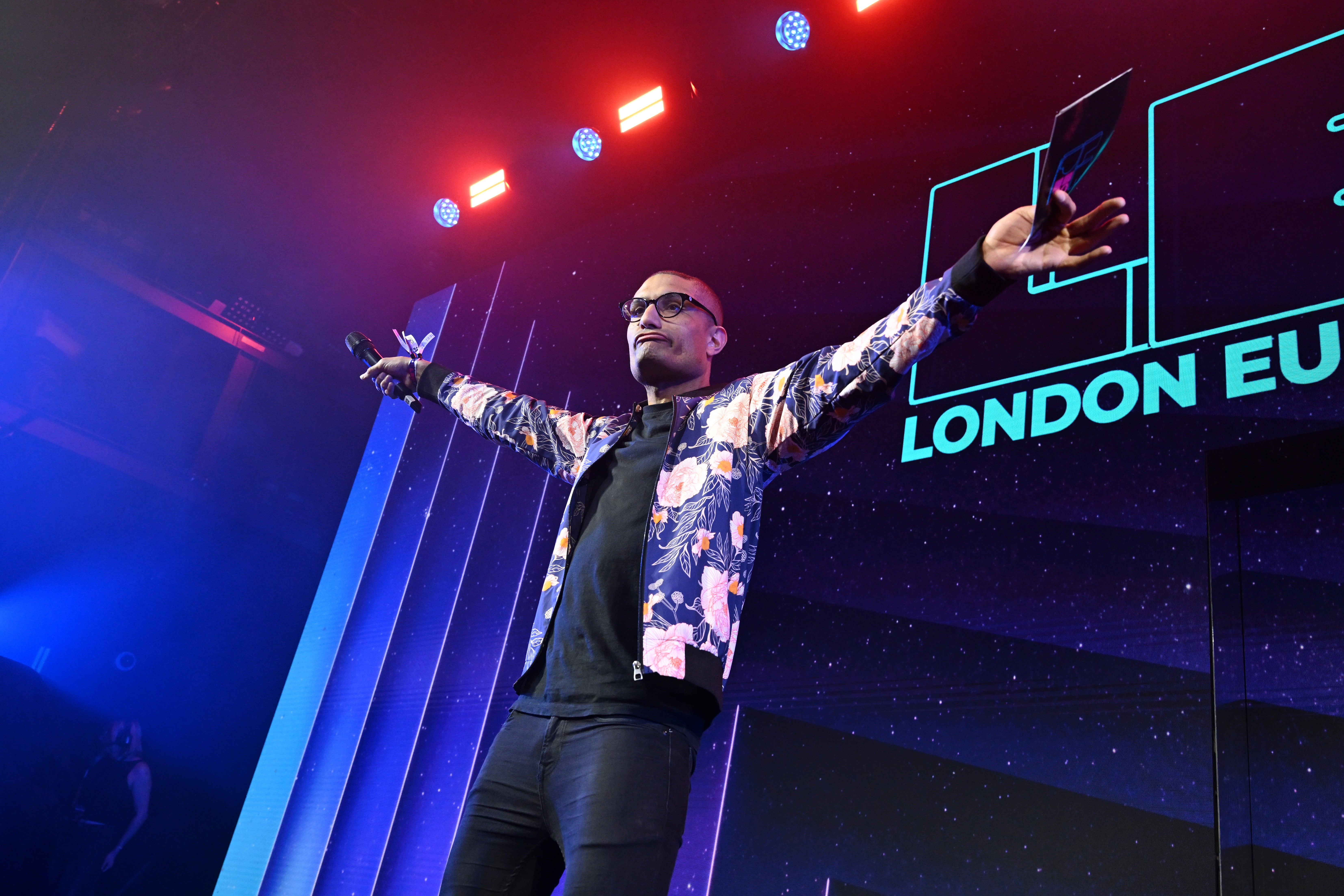 Anderson, on stage in 2024, is taking part