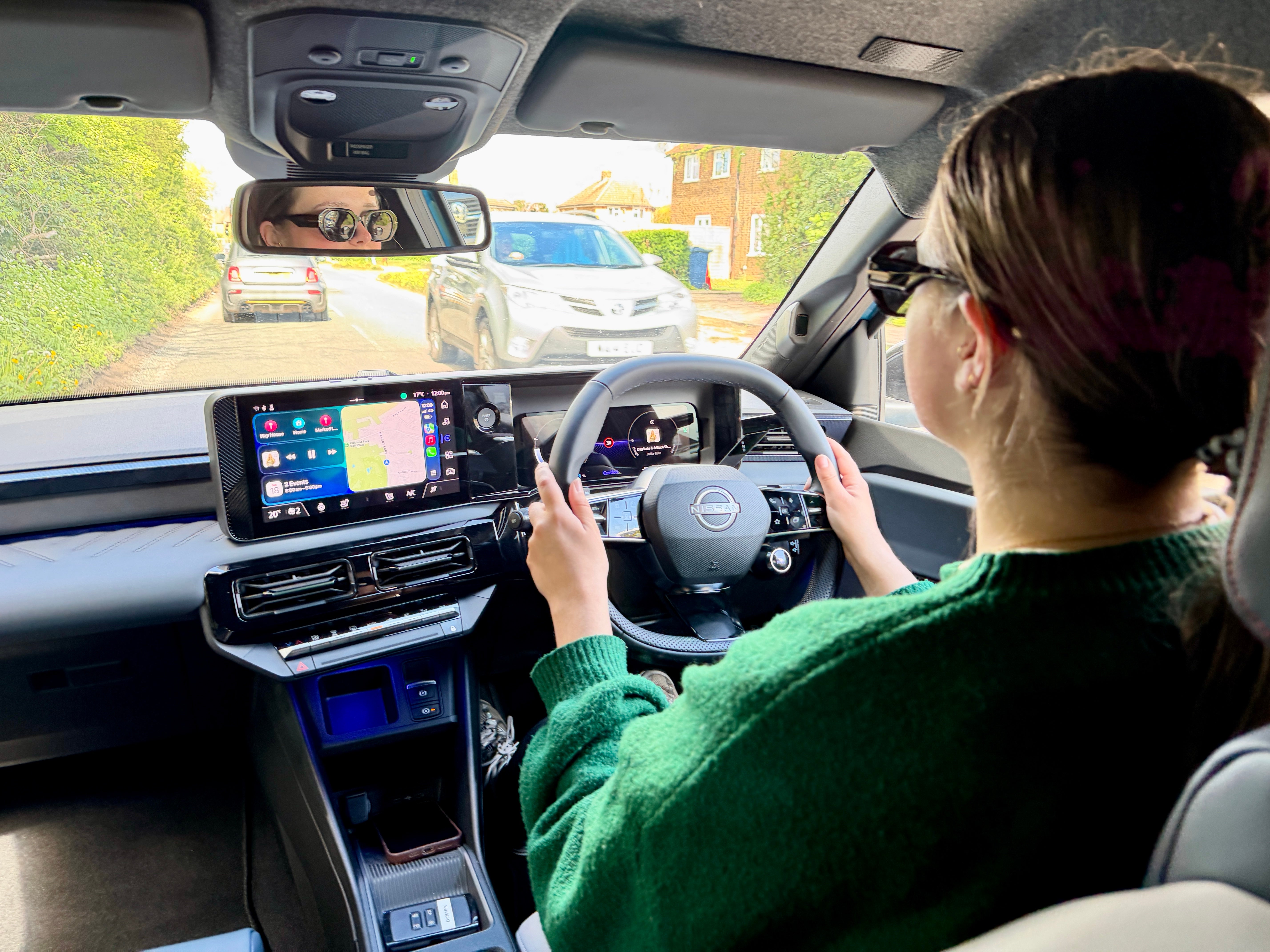 Steve's daughter Gemma, a teacher, is in the market for a small EV so helped to assess the new Micra