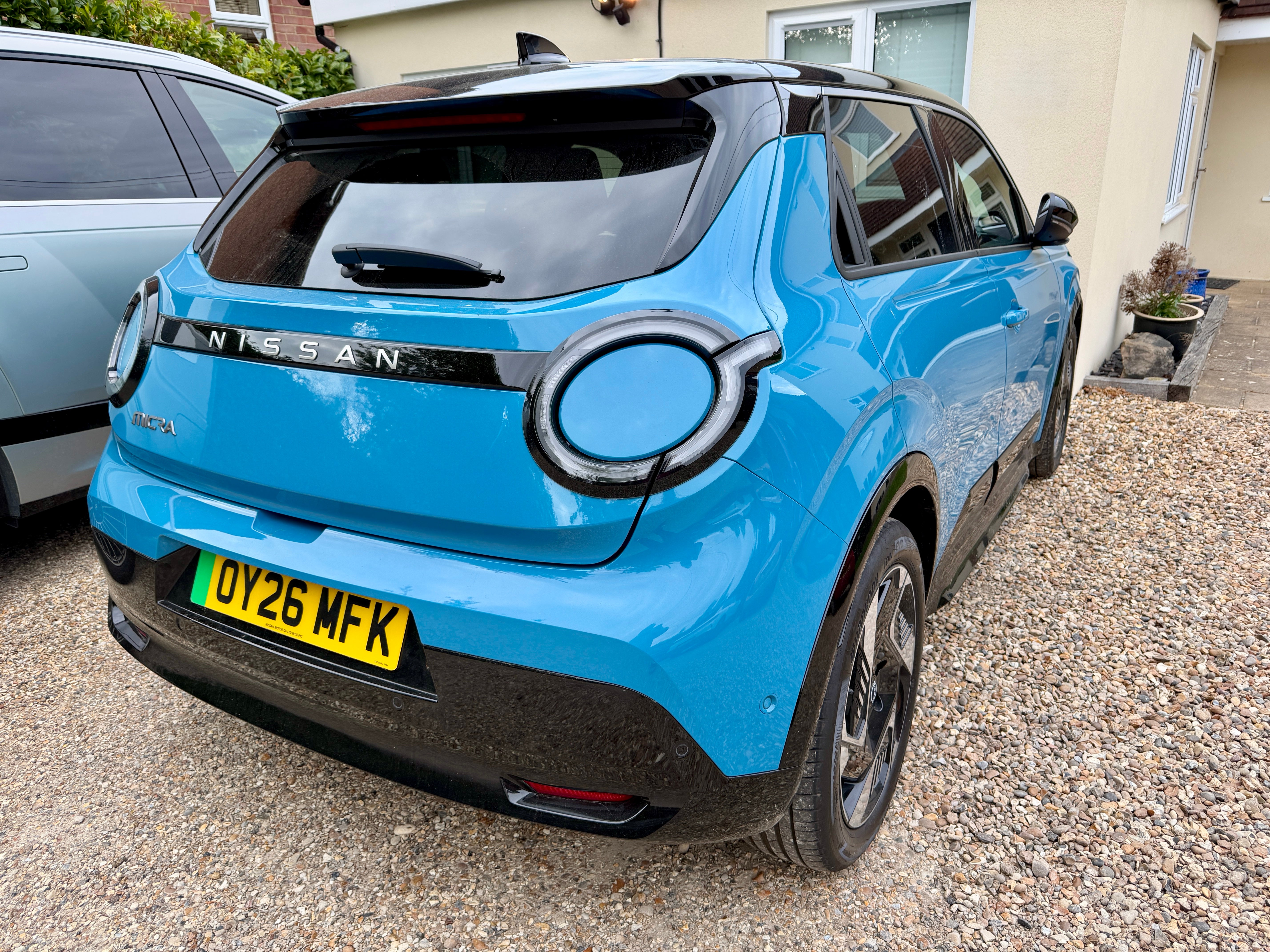 The new Nissan Micra gets two battery options for either 196 or 257 miles of range