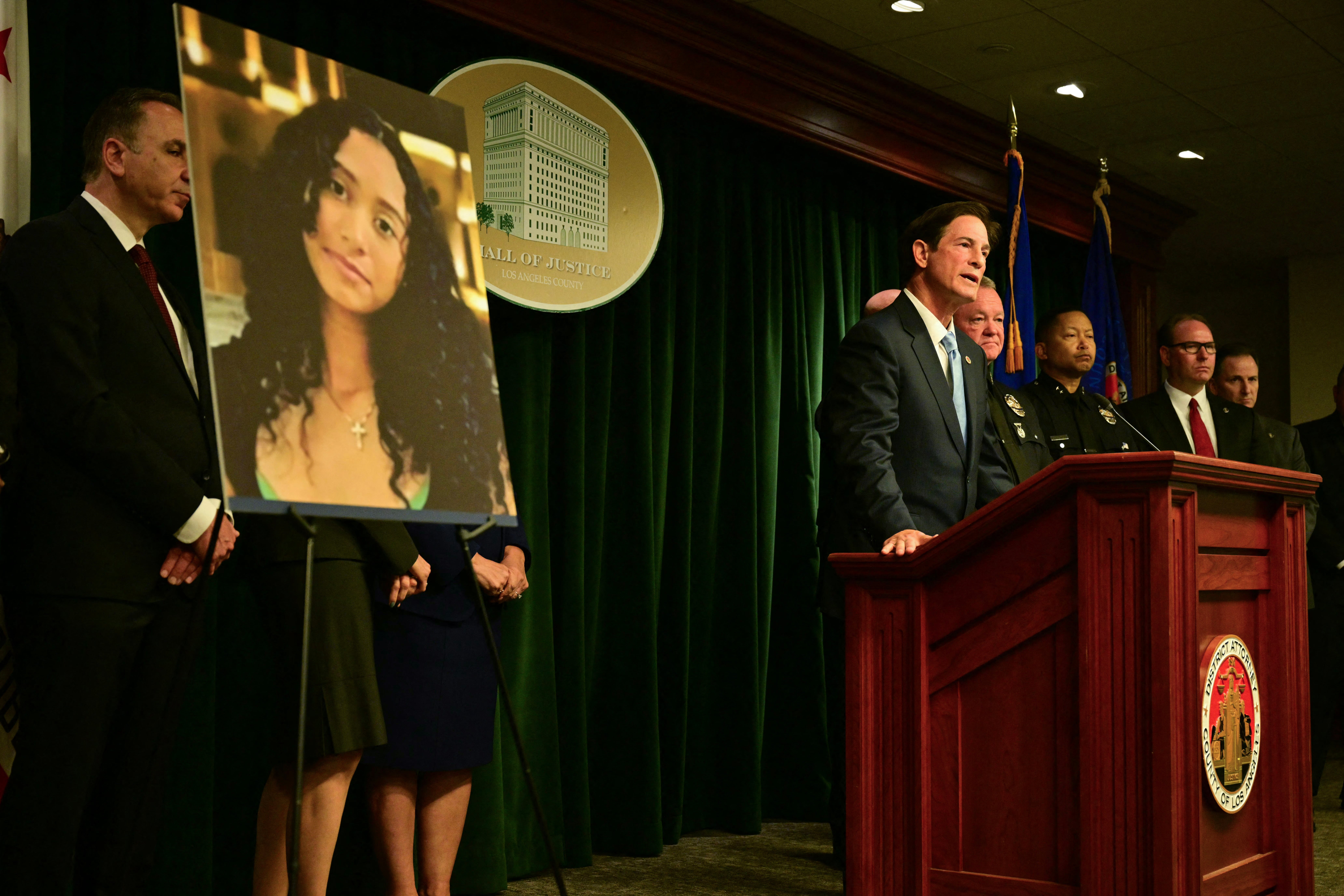 Prosecutors noted the charges include special circumstances – lying in wait, committing the crime for financial gain and murdering a witness — that could make the case eligible for the death penalty