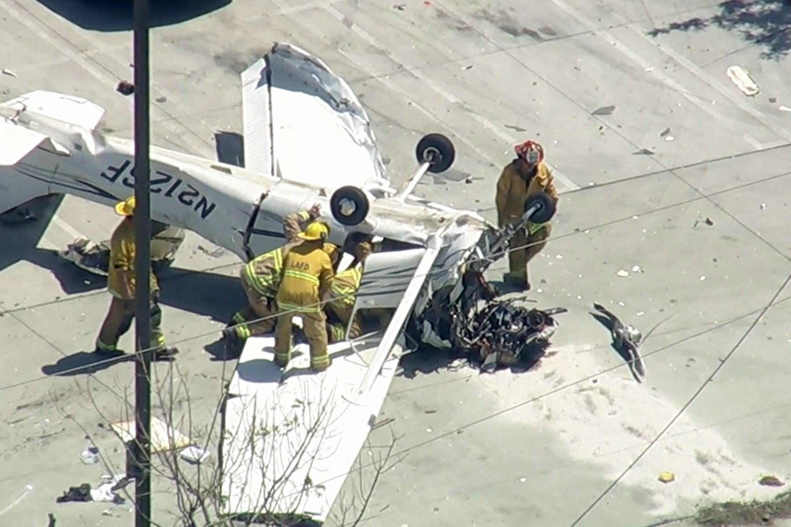California Small Plane Crash