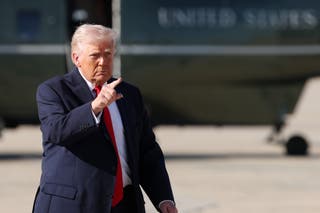 Donald Trump insisted he was 'under no pressure whatsoever' to make a peace deal with Iran