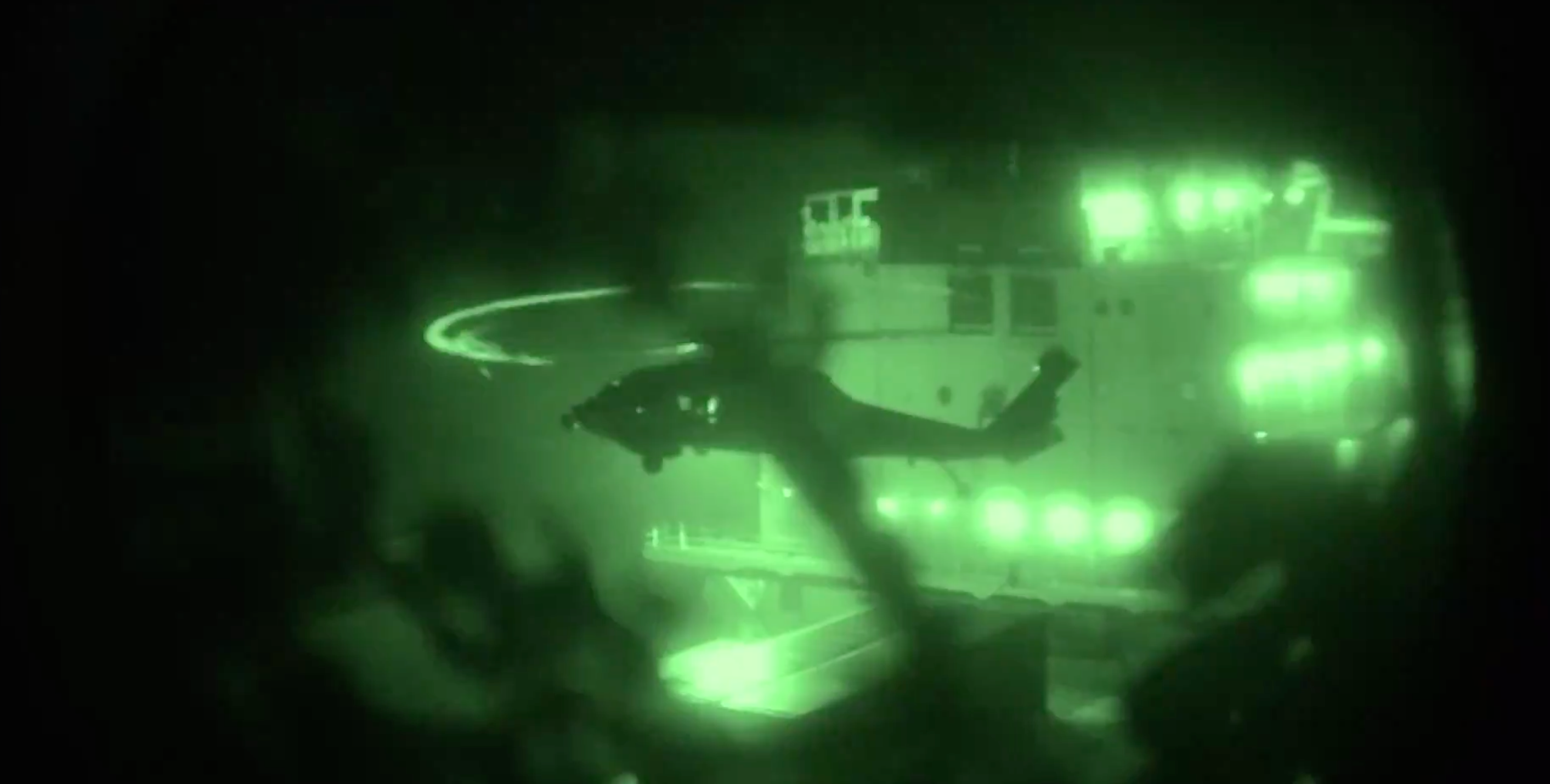 US Centcom video appears to show Marines boarding Iranian vessel