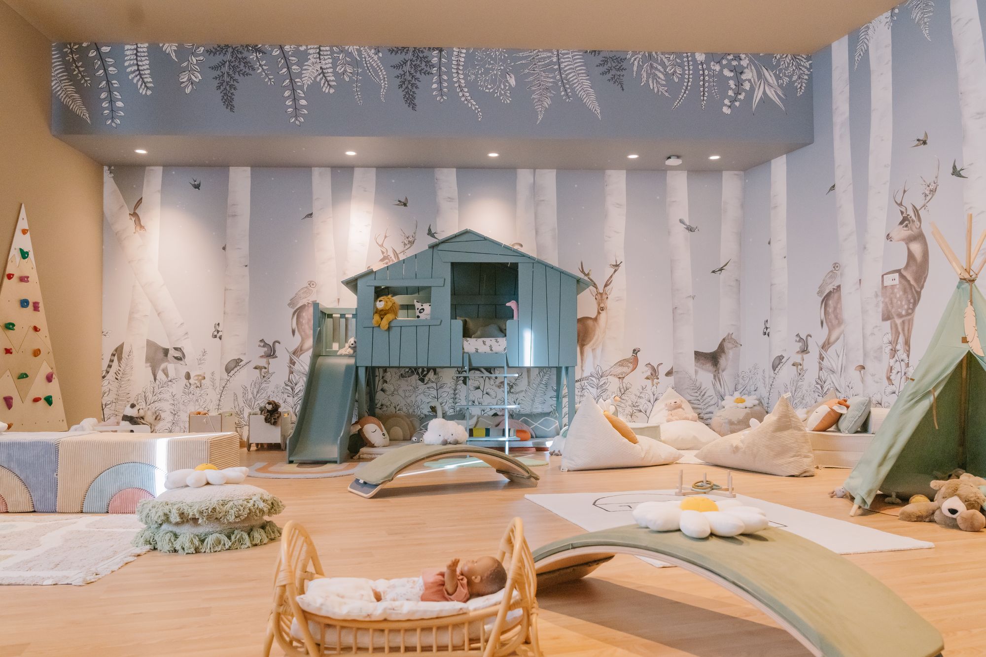 The kids' club is open to children from the age of three