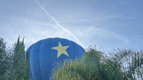 Hot Air Balloon Backyard