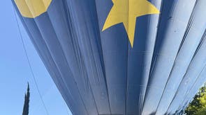 Hot Air Balloon Backyard