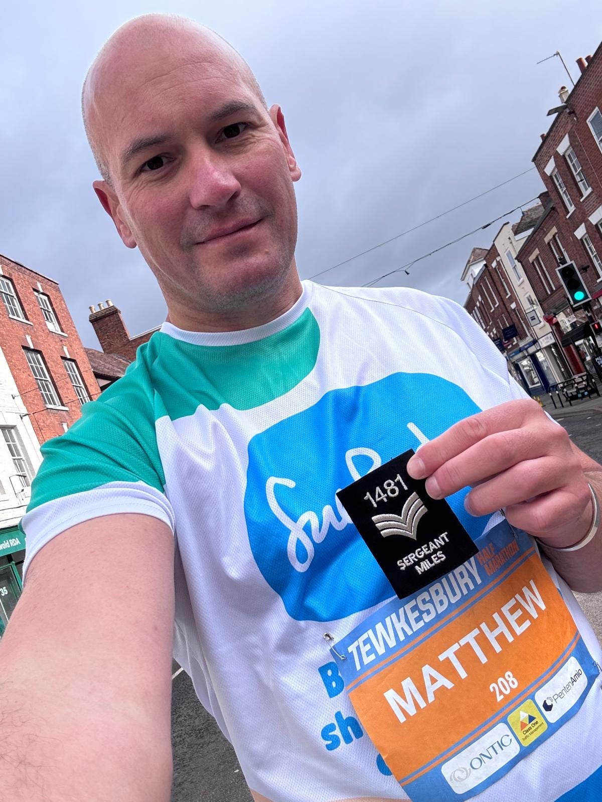 Matt is raising money for Sue Ryder (Collect/PA Real Life)