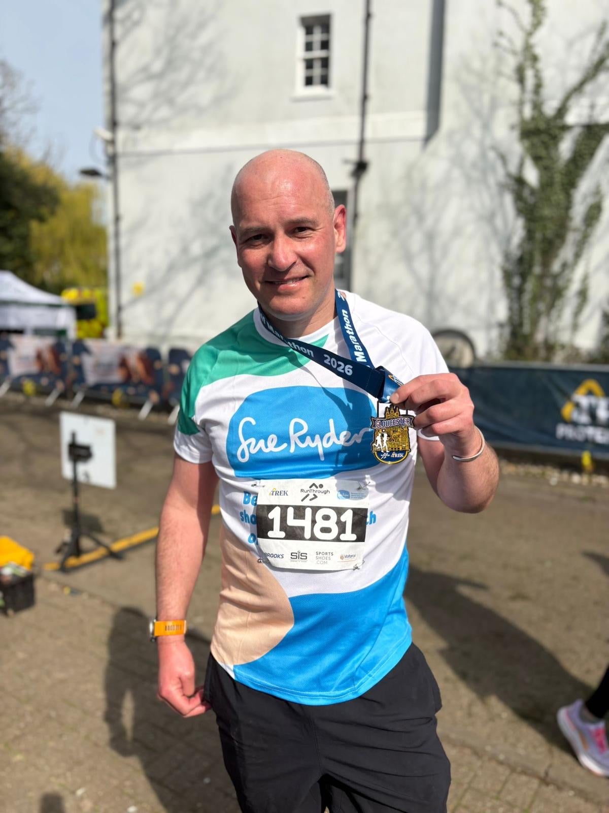 Matt is running the London Marathon on Sunday April 26 (Collect/PA Real Life)