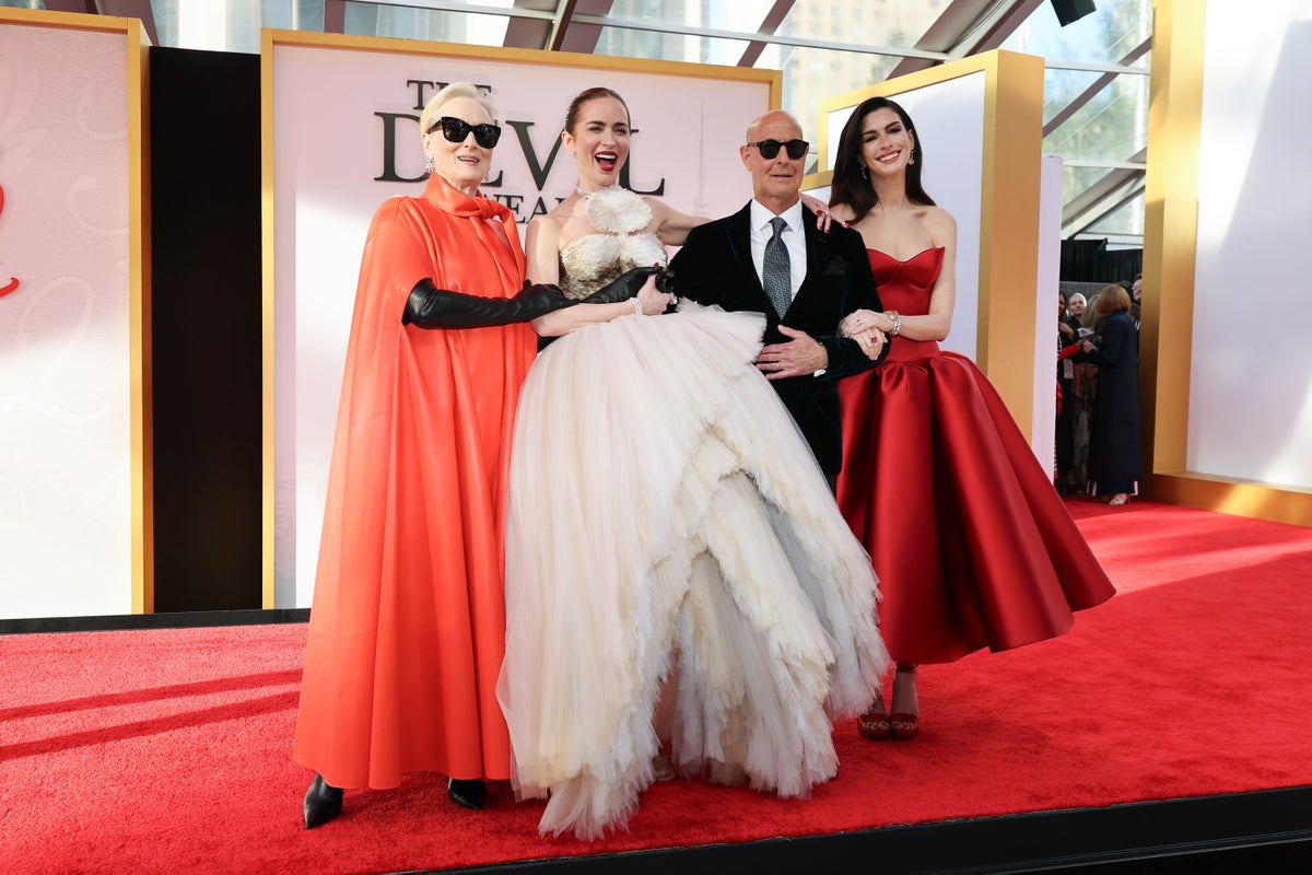 Devil Wears Prada stars stun on red carpet for highly anticipated sequel