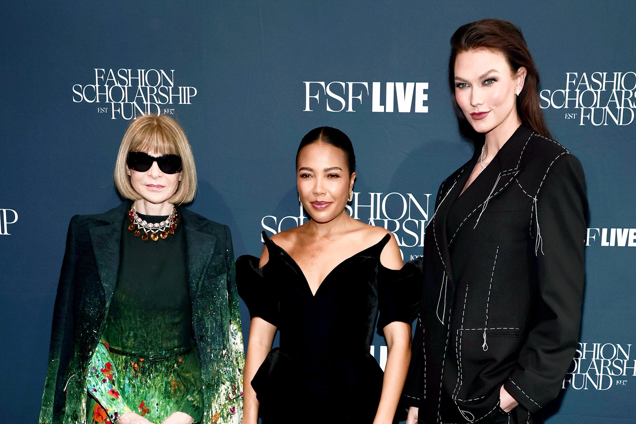 Grede, here with Anna Wintour and model Karlie Kloss, got her start in fashion on an unpaid internship