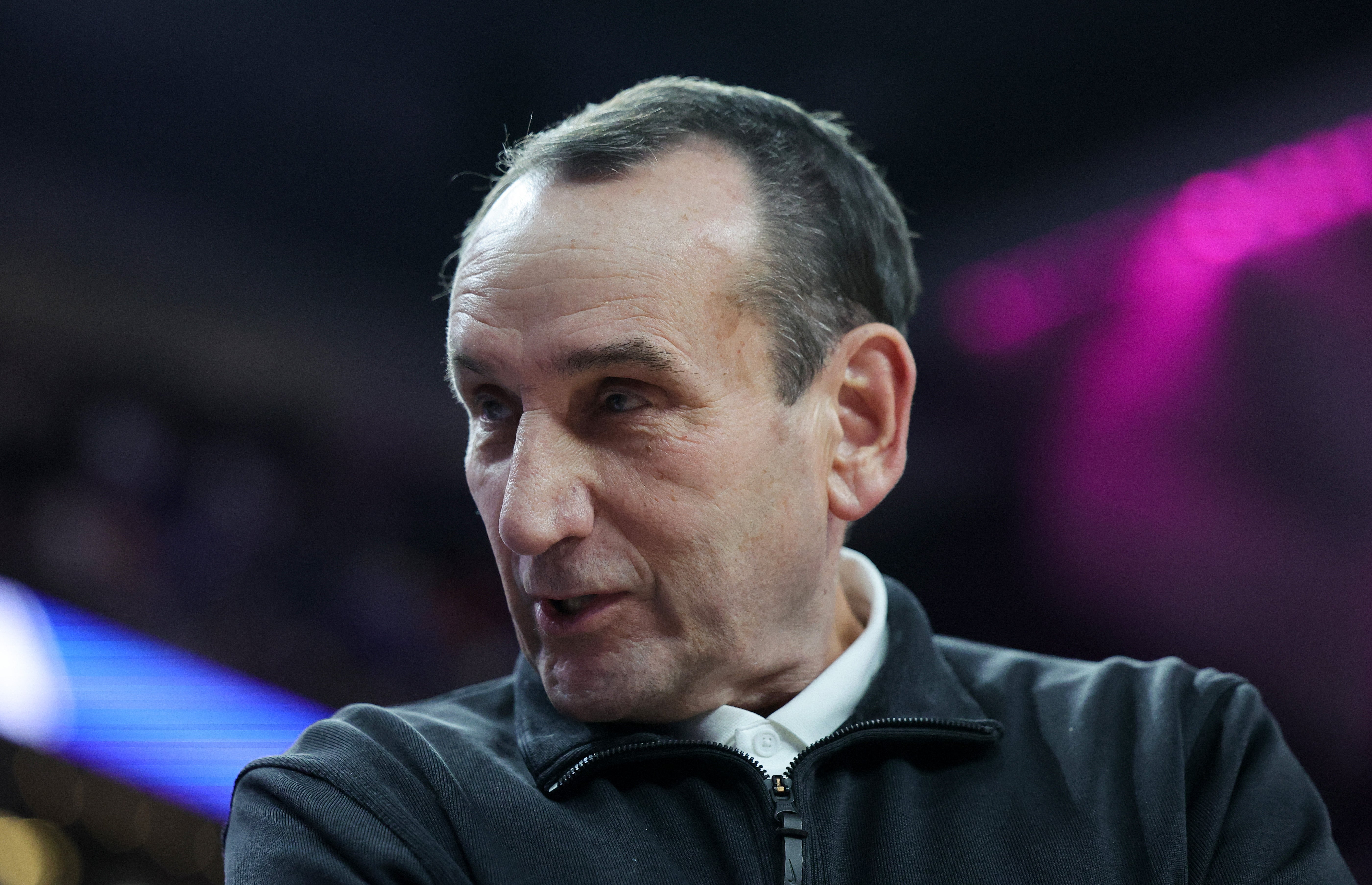Mike Krzyzewski led the Blue Devils to five national titles during his tenure as the team's head coach