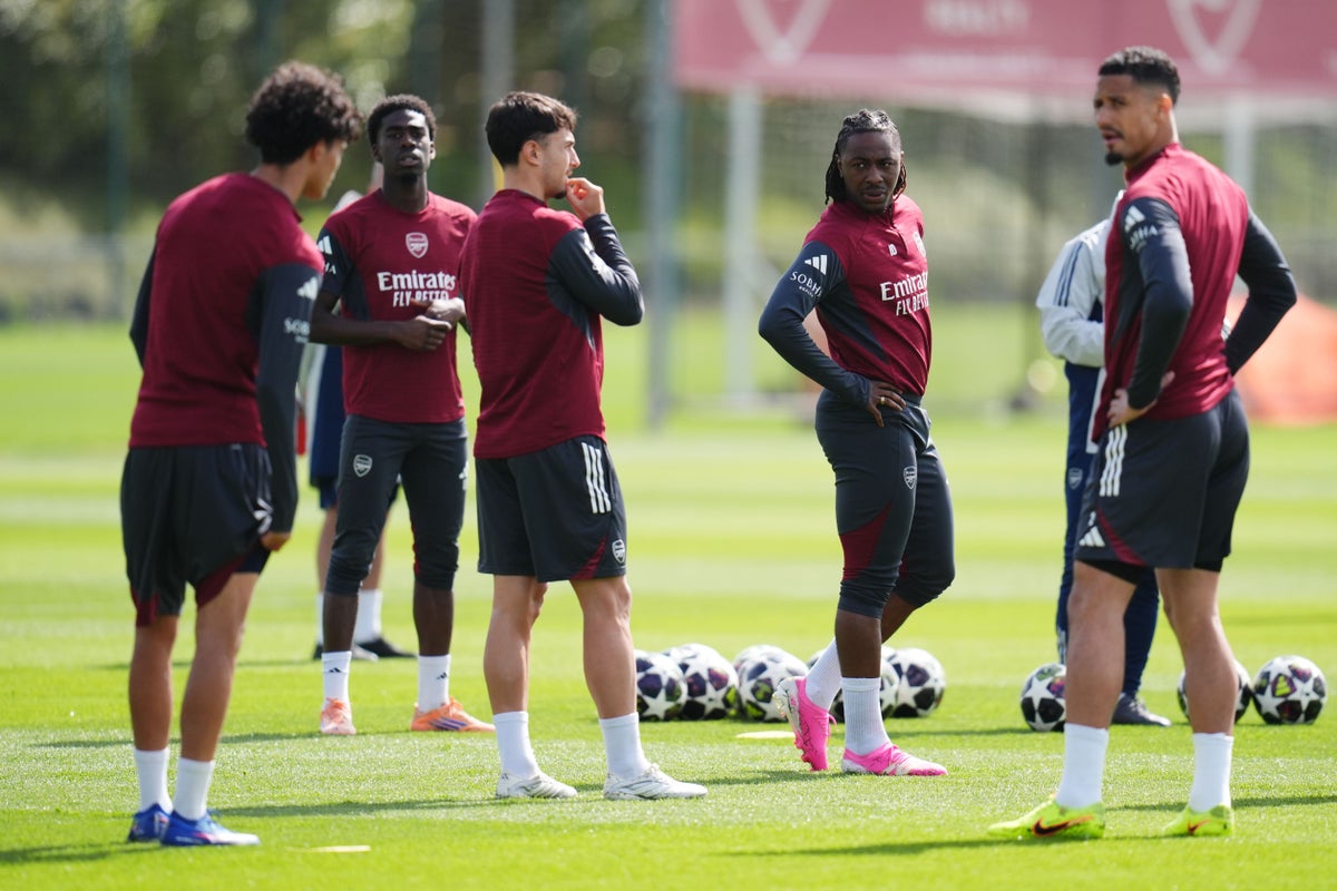 Arsenal set to resume training after two-day break following defeat at Man City