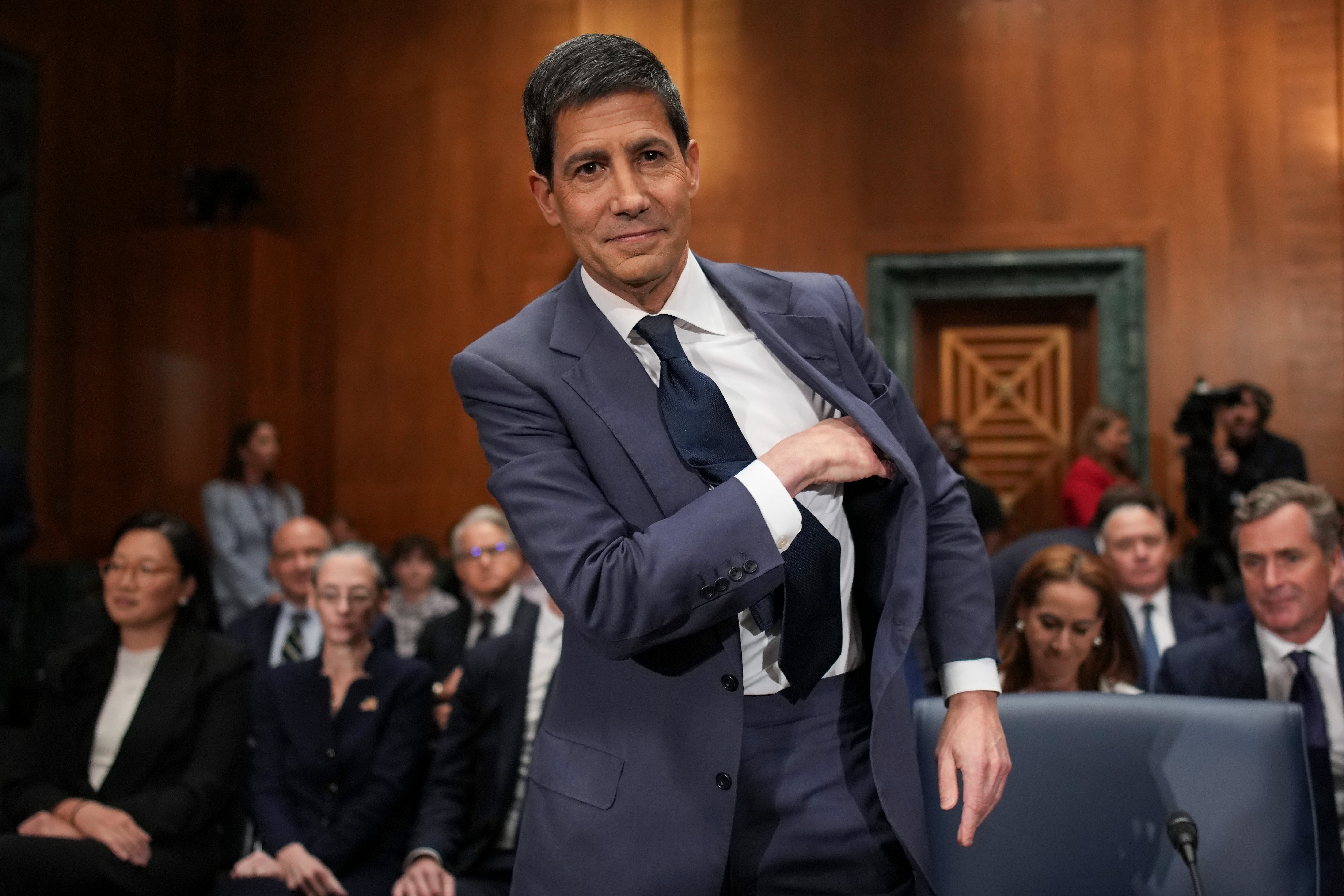 Kevin Warsh, Trump’s nominee to replace Jerome Powell as chairman of the Federal Reserve, faced a first public hearing for the role