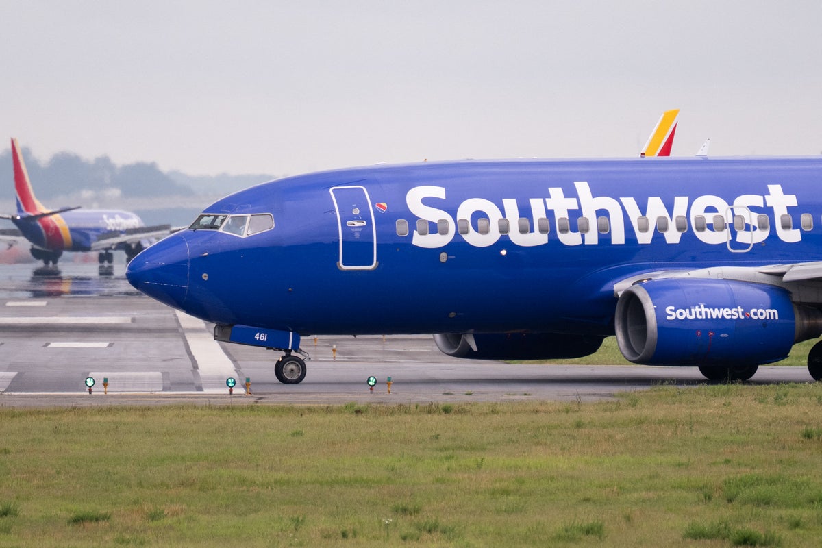 Southwest pilot incapacitated by falling screen in cockpit as plane took off