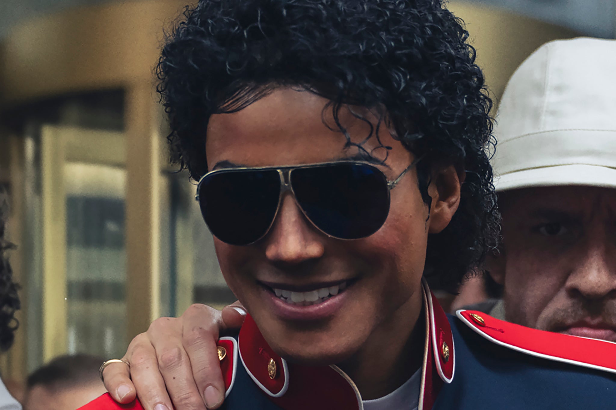 Jaafar Jackson as his uncle Michael in the controversial biopic ‘Michael’