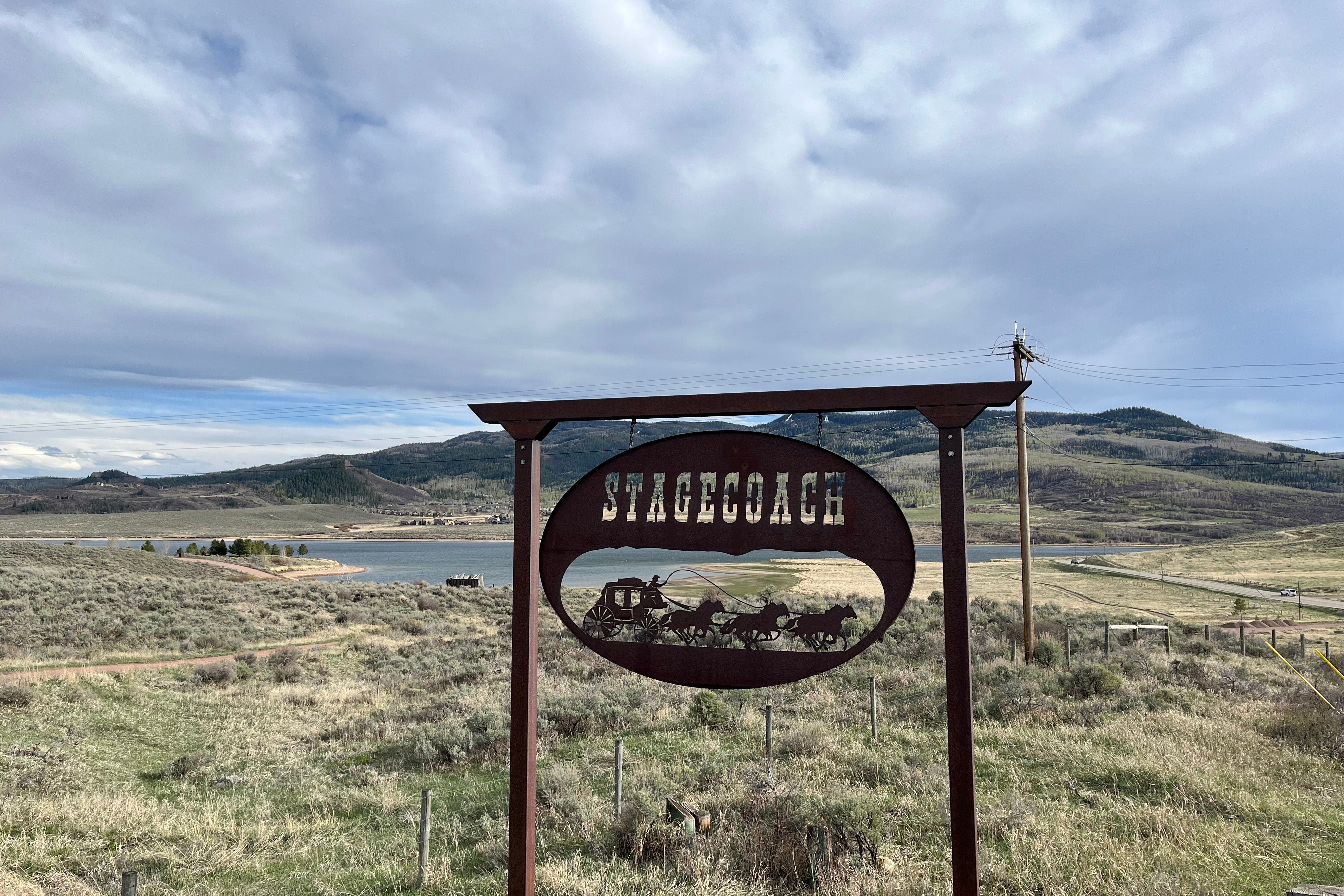 The proposed site of Stagecoach Mountain Ranch, which would consist of 613 luxury homes with estimated values starting at $8 million (Emma Meyer)
