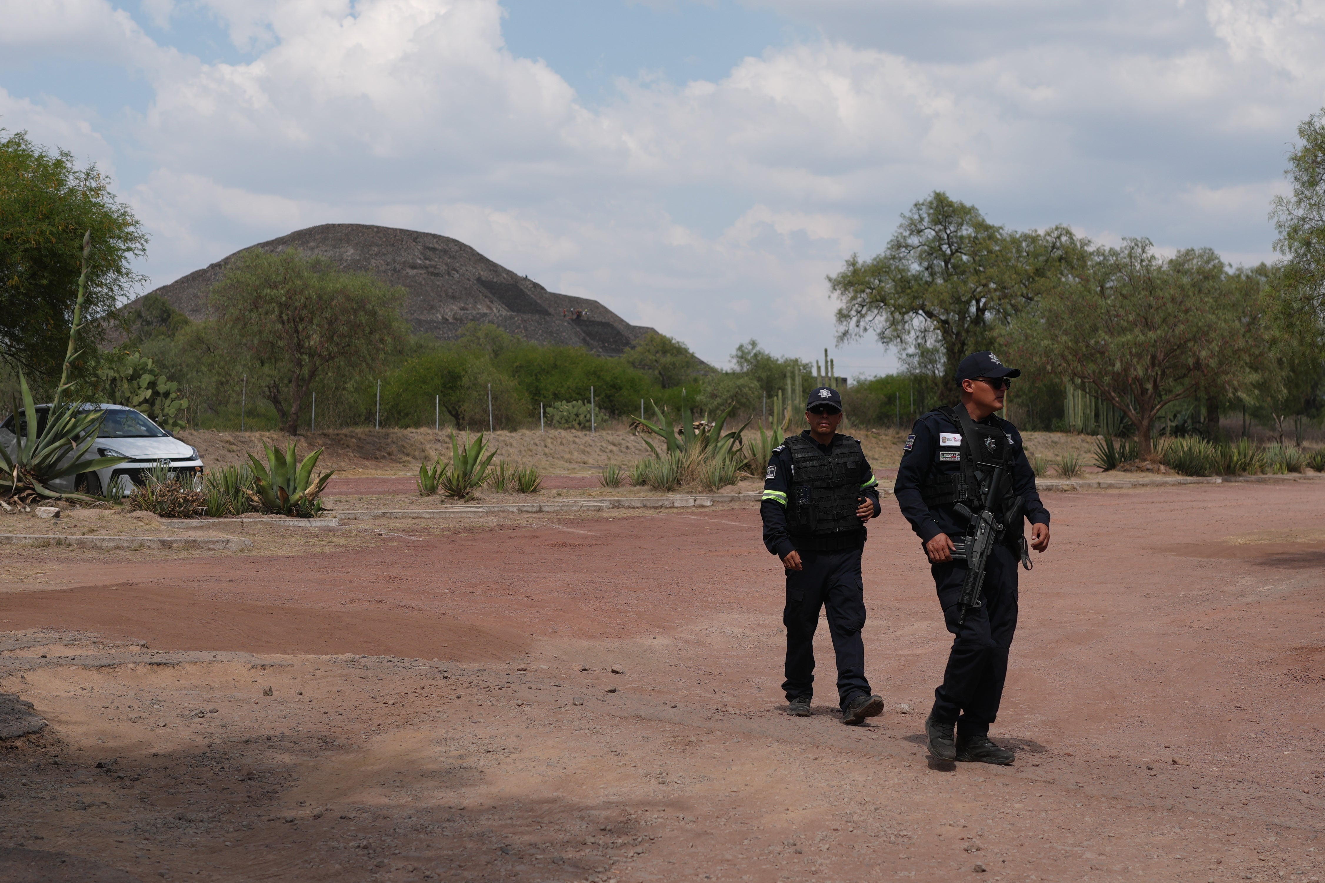 MÉXICO-TEOTIHUACÁN-TIROTEO