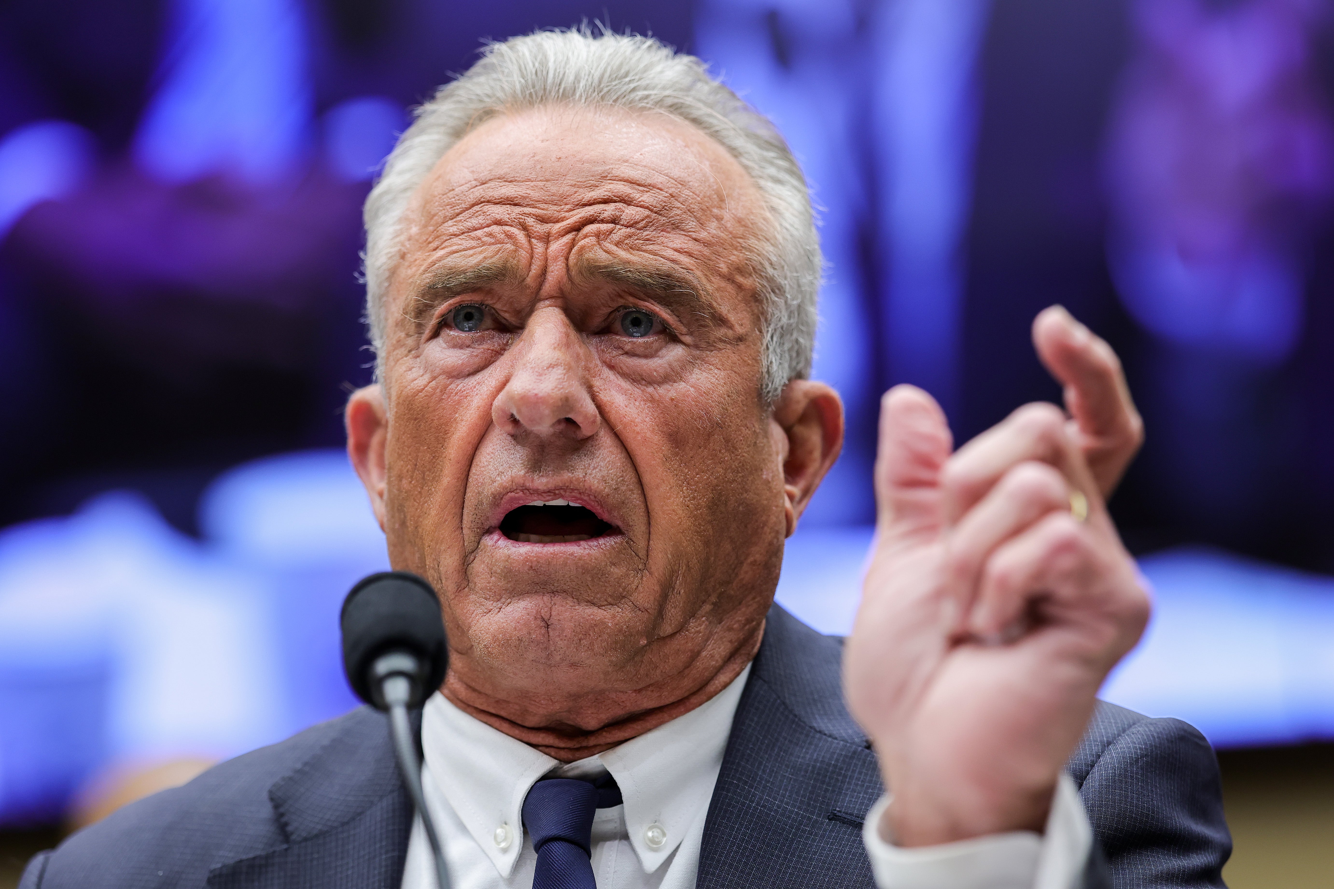 Health Secretary Robert F Kennedy Jr is in the middle of a series of congressional hearings to defend his budget and chaotic year in office